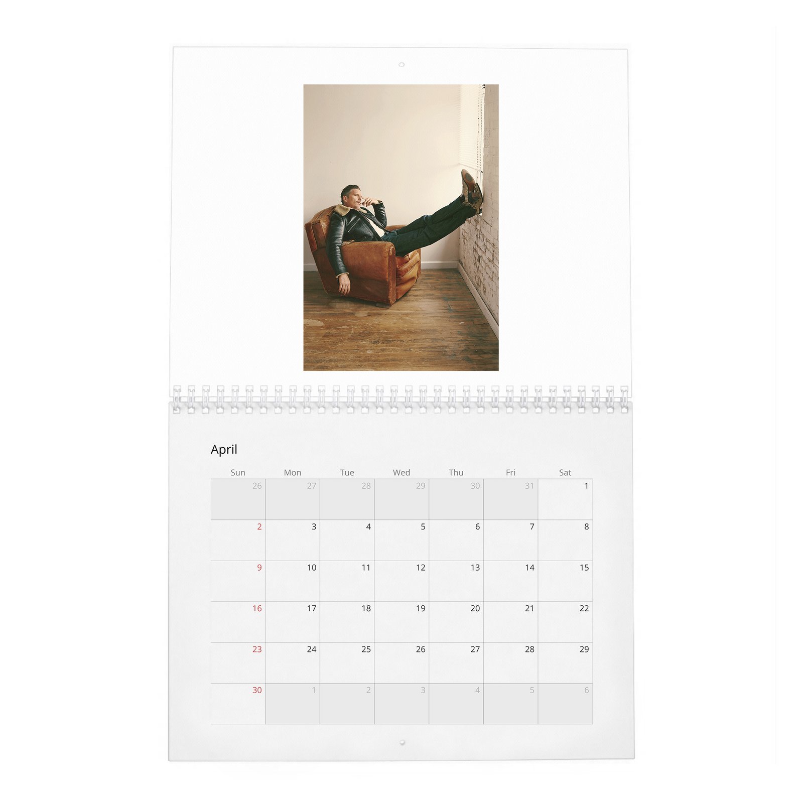 04 Ethan Hawke - Always In Style 2027 Wall Calendar