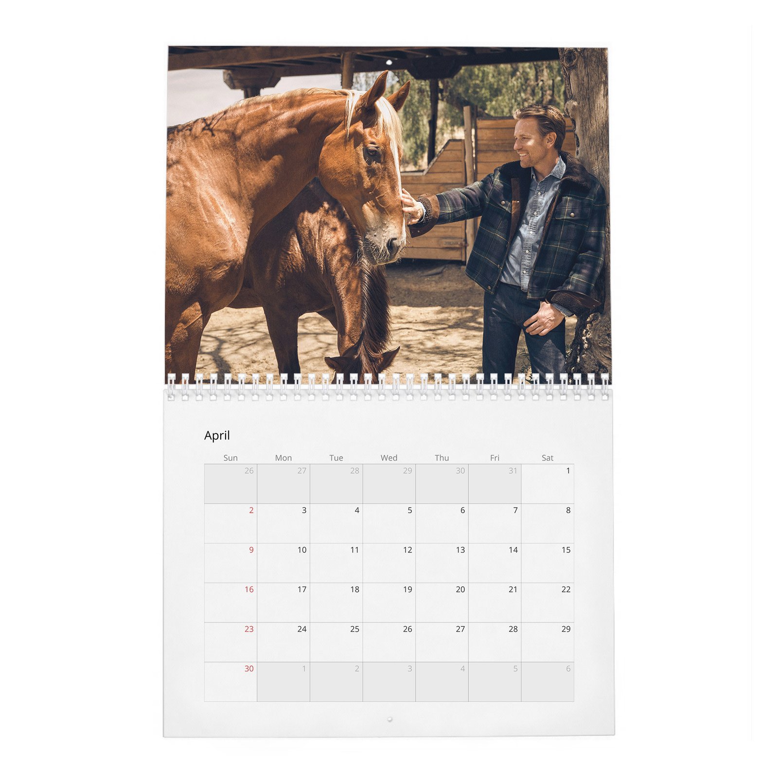 04 Ewan Mcgregor - Leading Man 2027 Wall Calendar