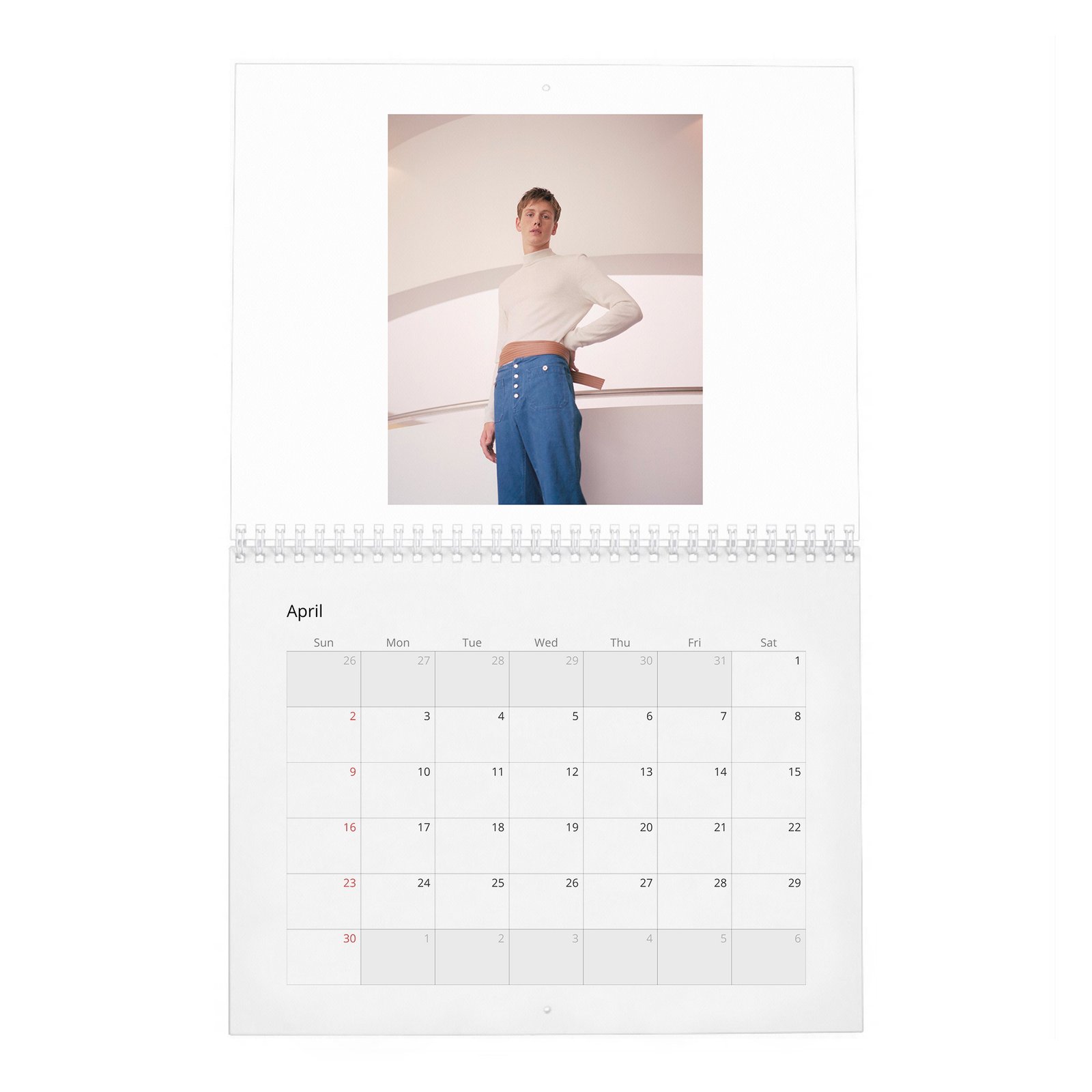 Harris Dickinson - Wonderland 2027 Wall Calendar