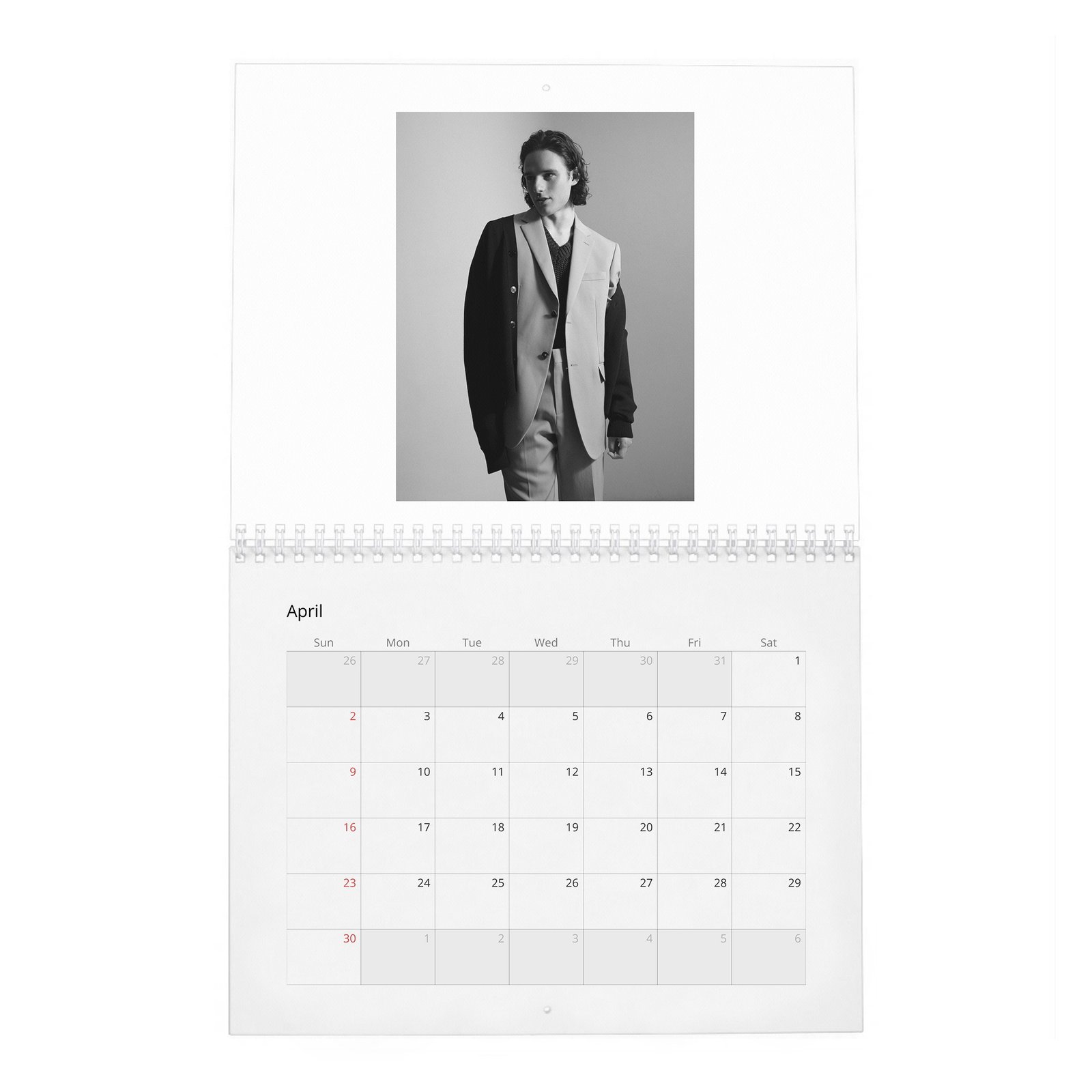 Harry Collett - Fire In The Belly 2027 Wall Calendar
