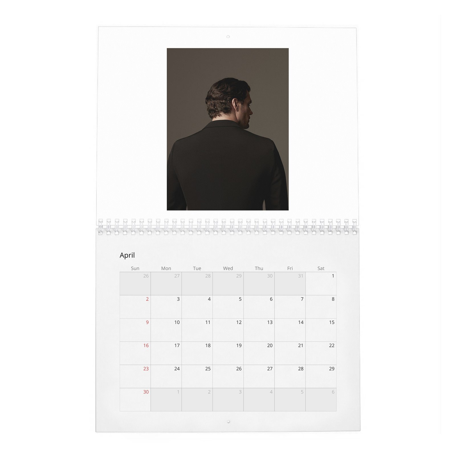 04 Henry Cavill - Almost Perfect 2027 Wall Calendar