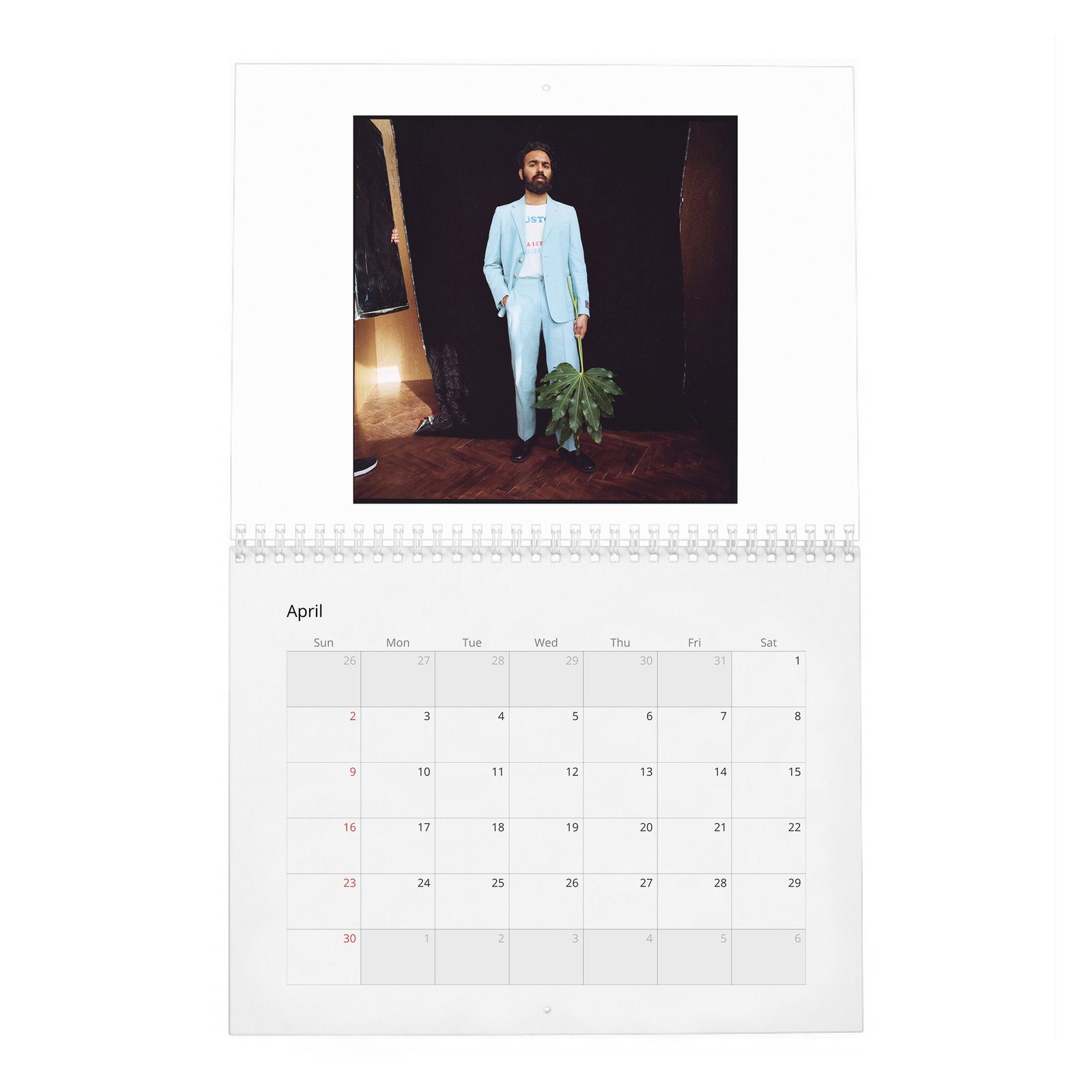 04 Himesh Patel - Content 2027 Wall Calendar