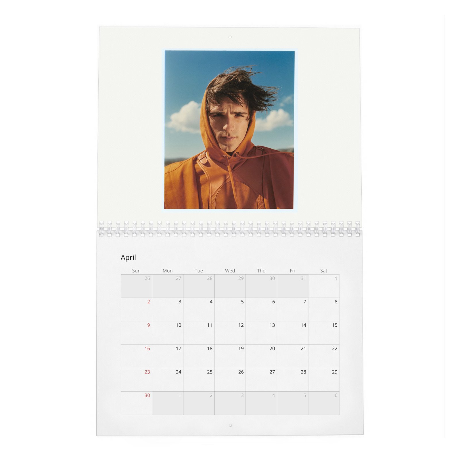 04 Jacob Elordi - Flaunt 2027 Wall Calendar