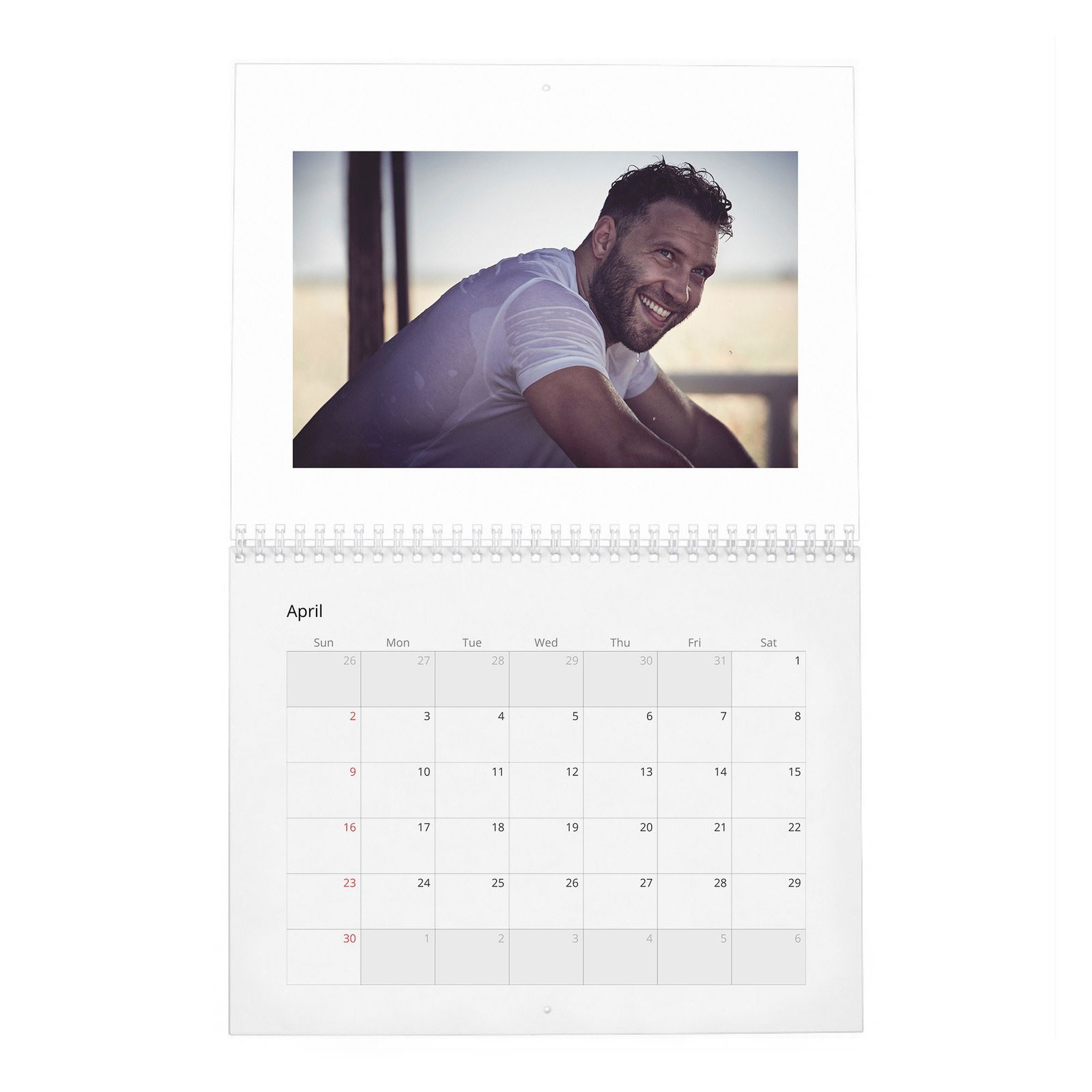 04 Jai Courtney - Outback Adventure 2027 Wall Calendar