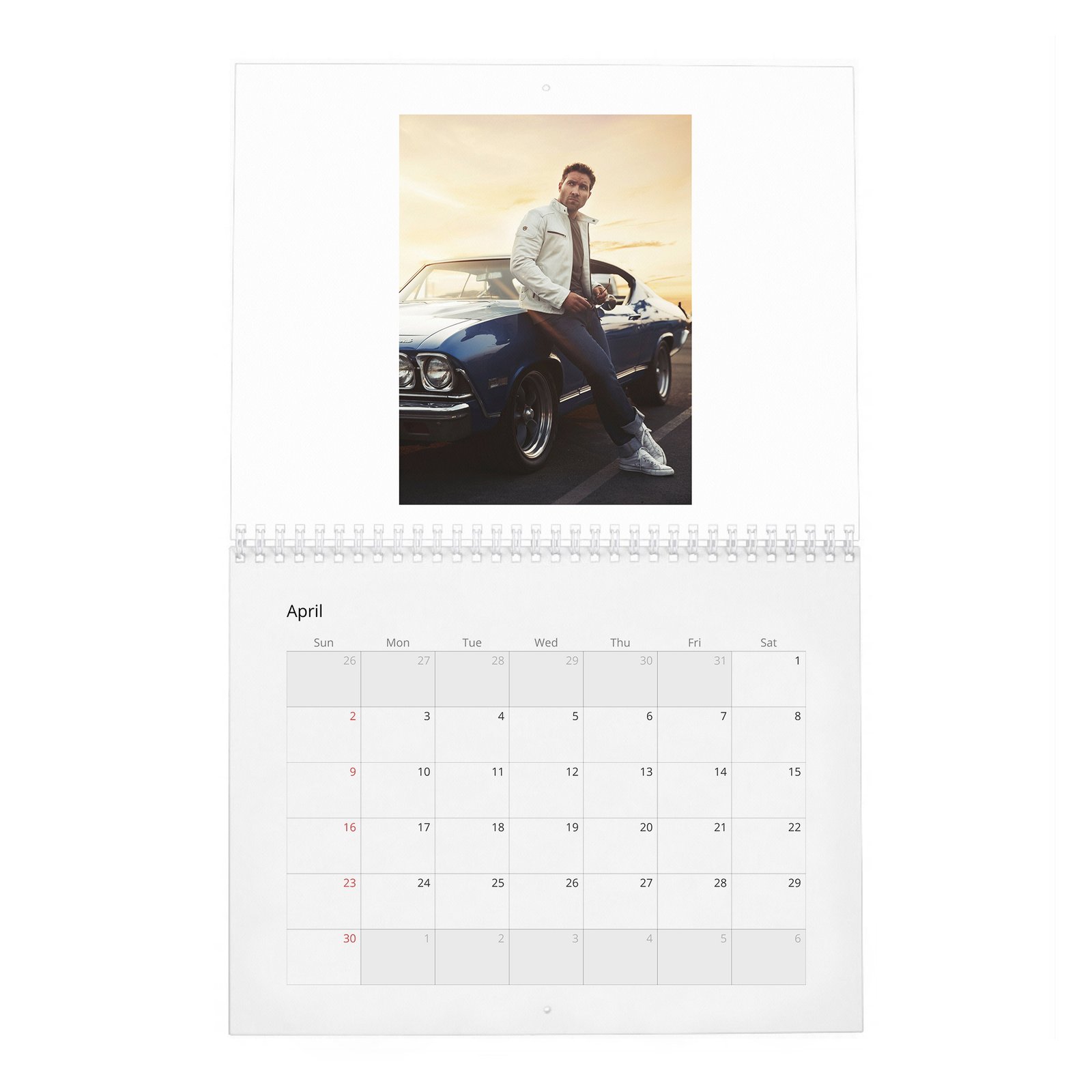 Jai Courtney - The Killer In Me 2027 Wall Calendar