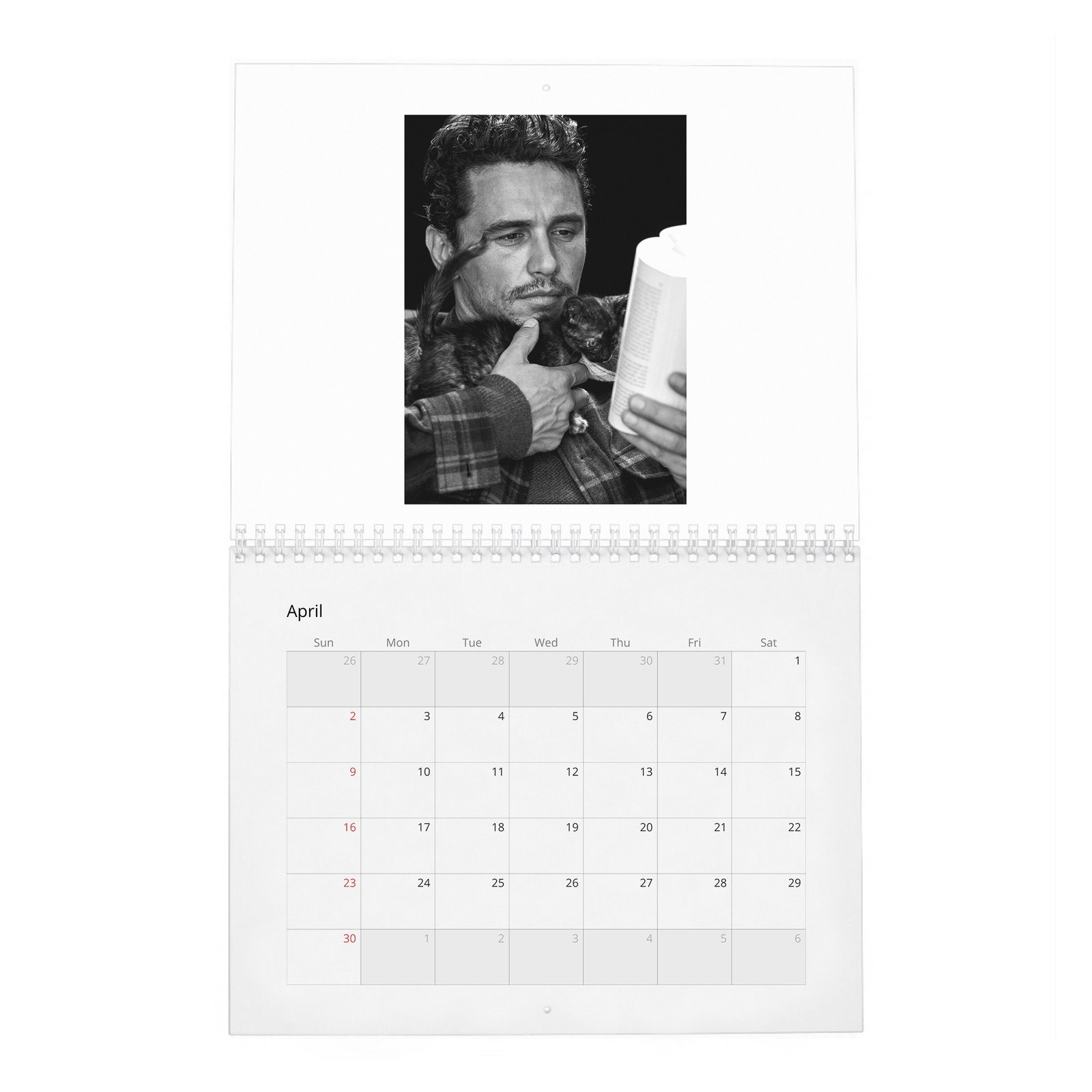 04 Jared Padalecki - The New Texas Ranger 2027 Wall Calendar