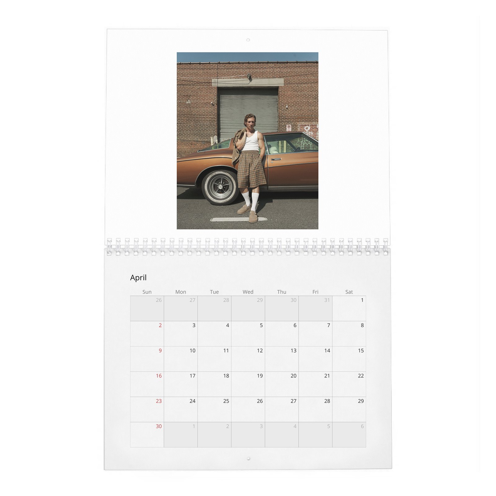 Jeremy Allen White - Yes Chef 2027 Wall Calendar