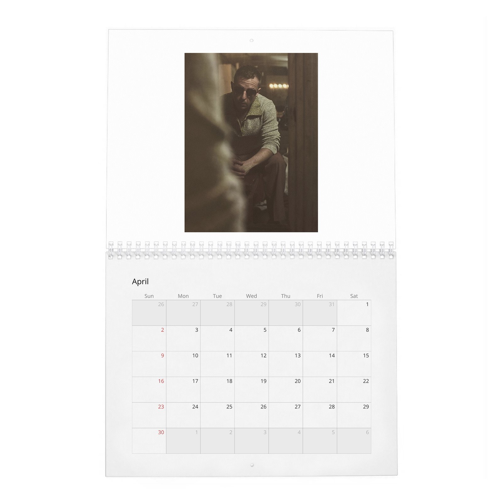 04 Jeremy Strong - The Relentless 2027 Wall Calendar