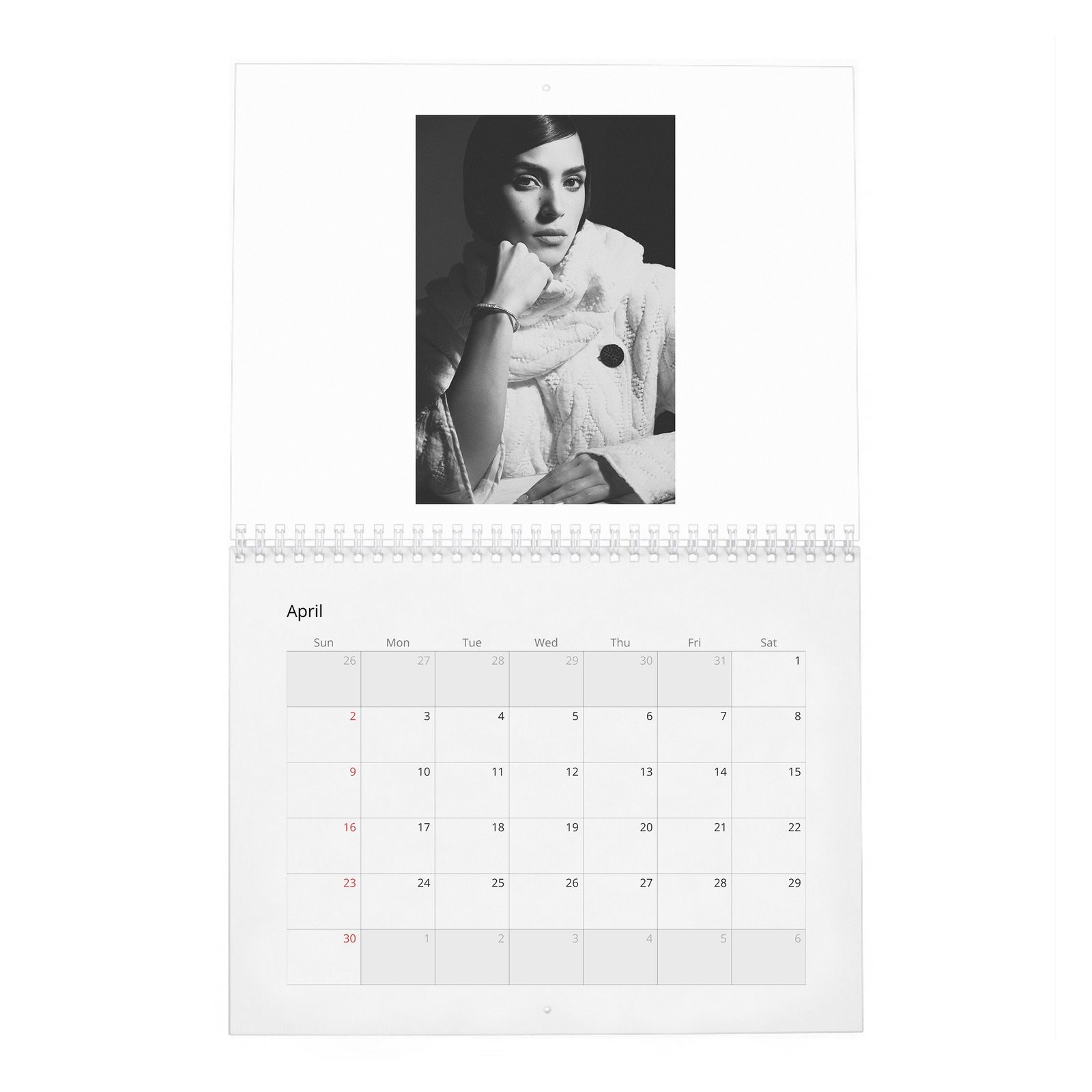 04 Adria Arjona - In conversation 2027 Wall Calendar