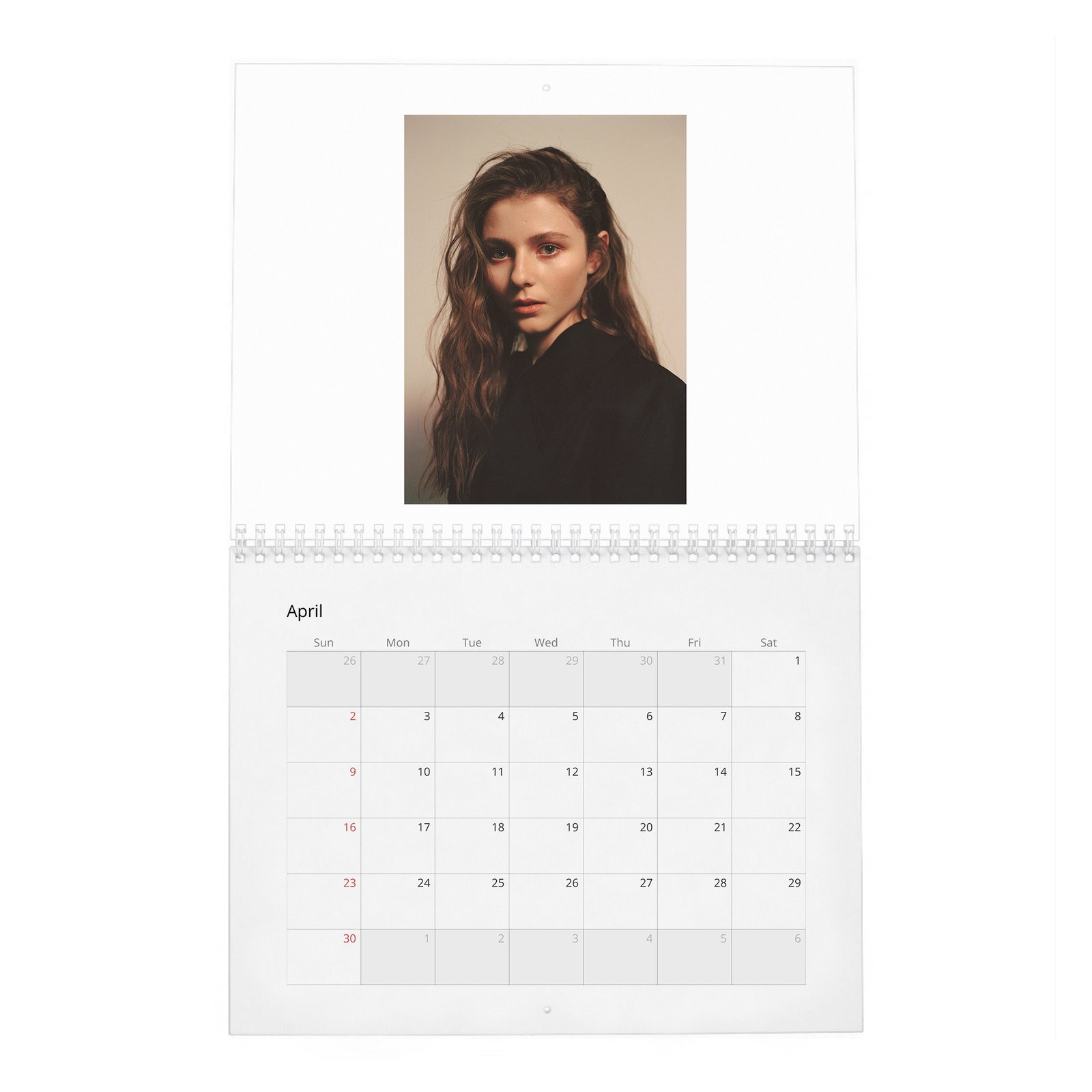 04 Thomasin McKenzie - Flaunt 2027 Wall Calendar