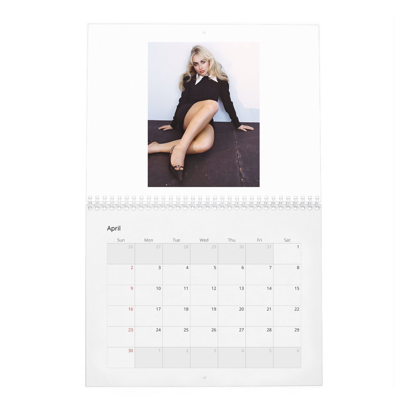 04 Sabrina Carpenter - Obsessed 2027 Wall Calendar