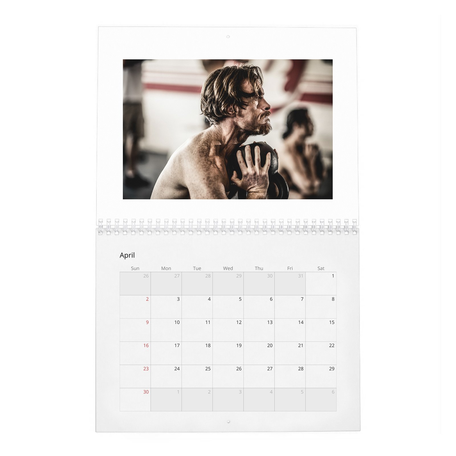04 Black Sails Leading Men - Burn the Ships 2027 Wall Calendar