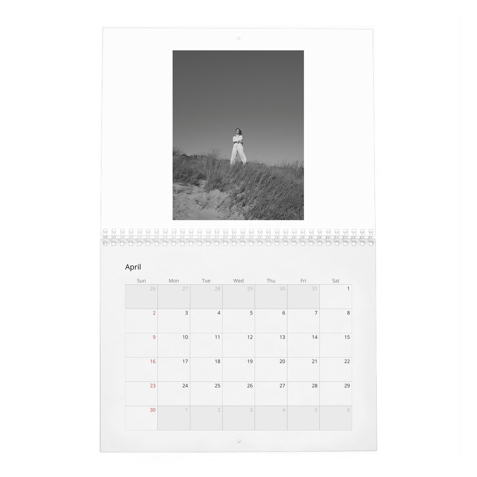 04 Alba Babtista - Embrancing Life 2027 Wall Calendar
