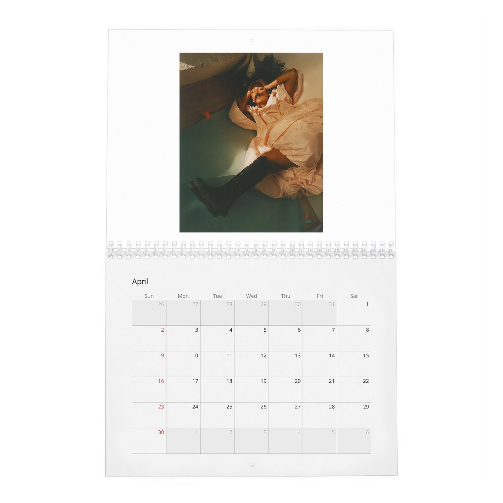 04 Alisha Boe - Wonderland 2027 Wall Calendar