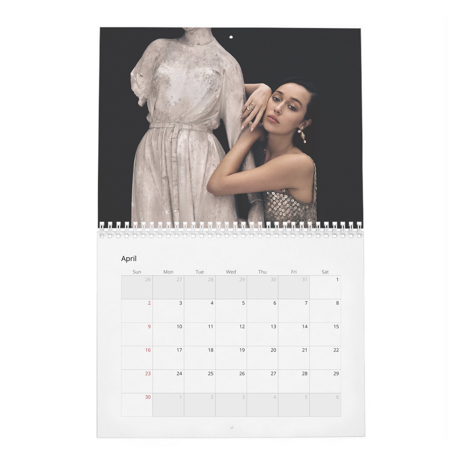 04 Alycia Debnam-Carey - Fashion's New Darling 2027 Wall Calendar