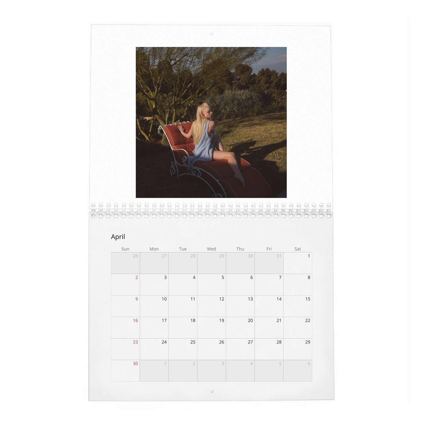 04 Anya Taylor-Joy - Falling In Love 2027 Wall Calendar