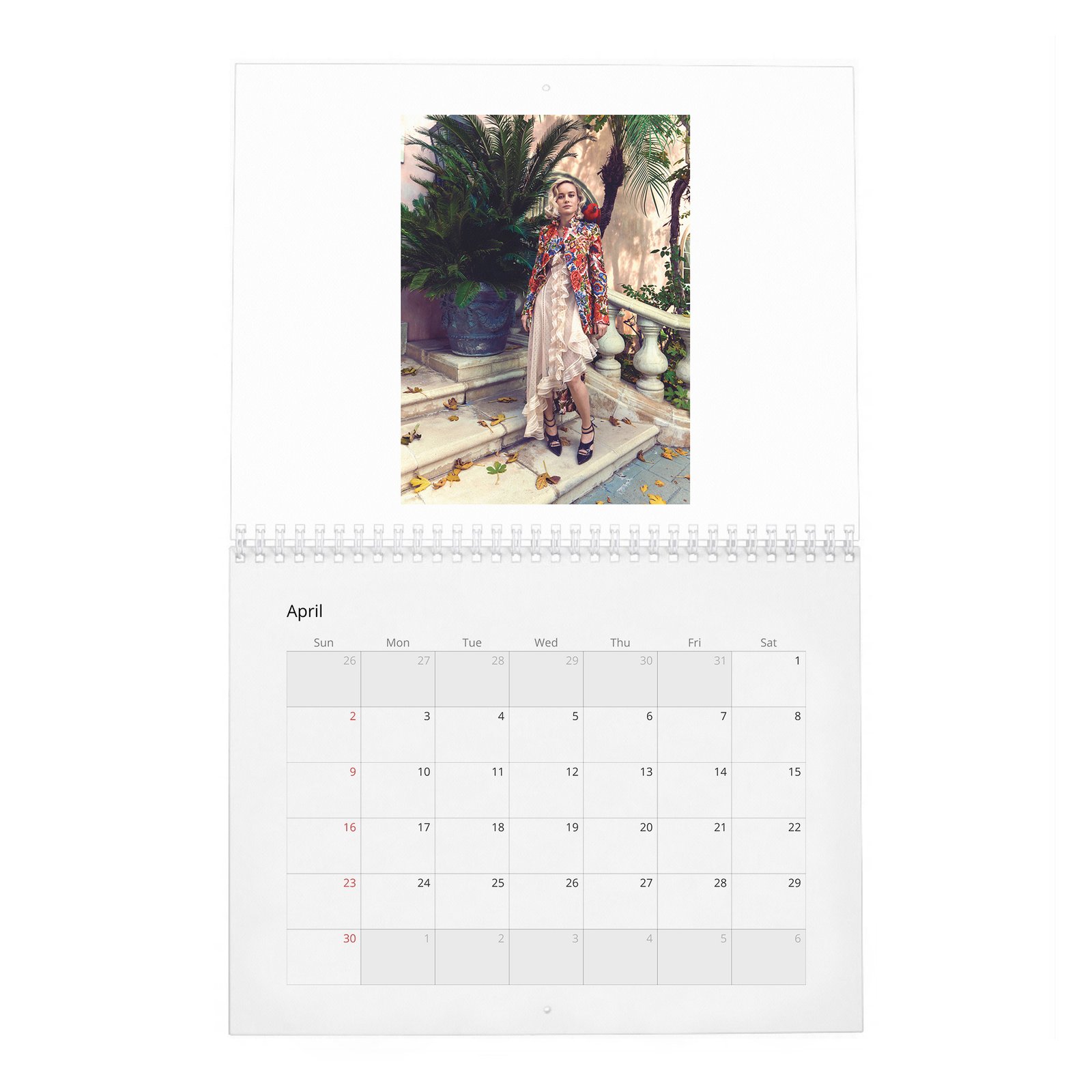 04 Brie Larson - Ready To Kick Some Ass 2027 Wall Calendar
