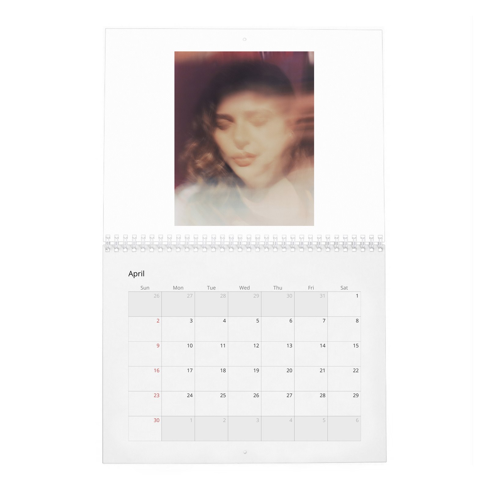 04 Chloe Grace Moretz - Wonderland 2027 Wall Calendar