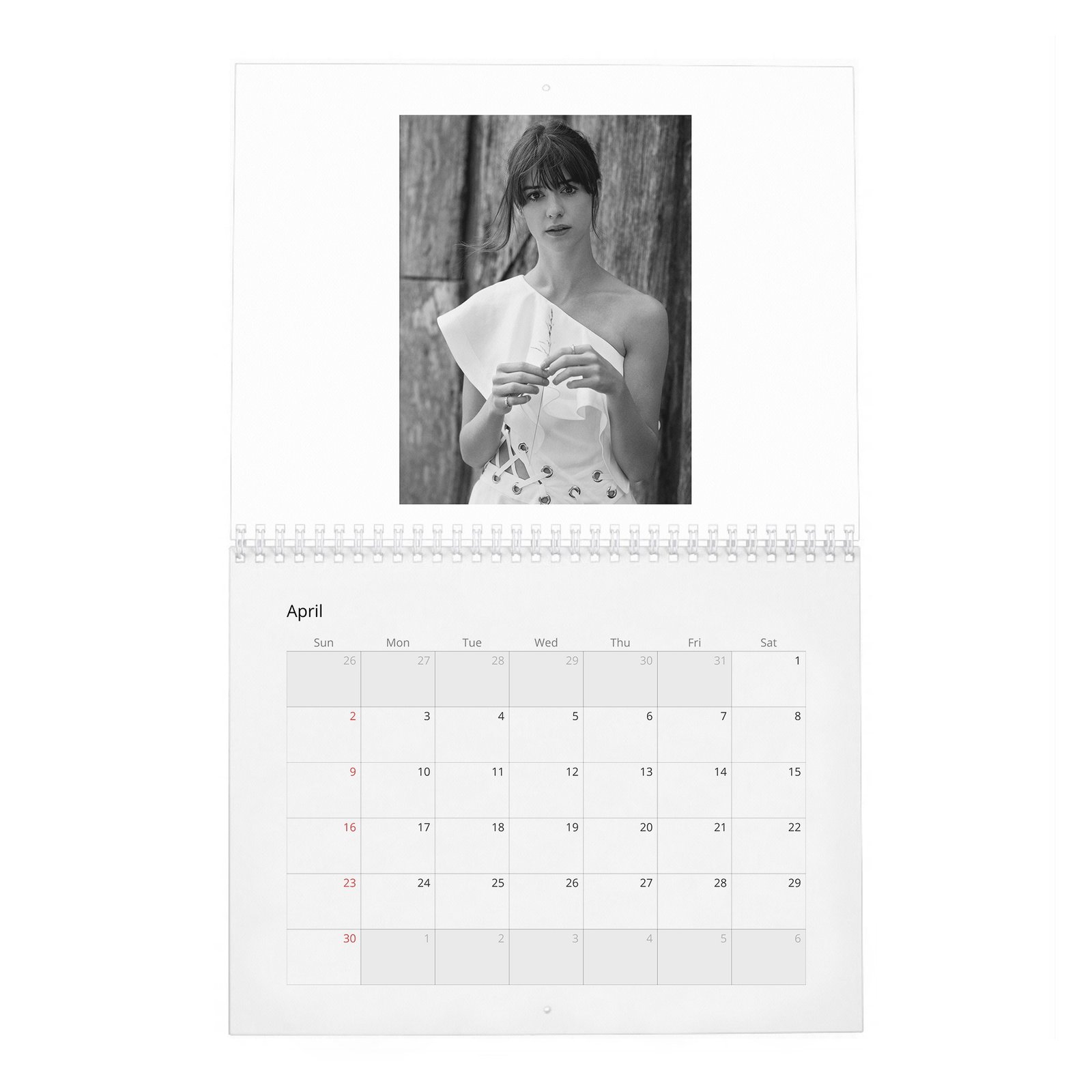 Daisy Edgar-Jones - Modern Love 2027 Wall Calendar