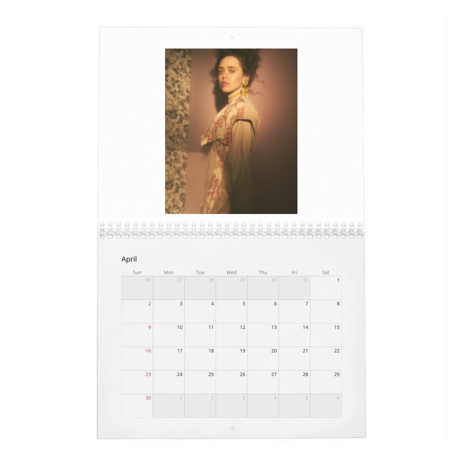 04 Daisy Head - Perseverance And Limitlessness 2027 Wall Calendar