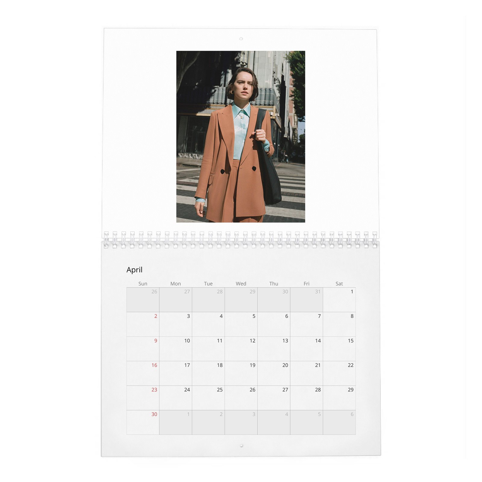 04 Daisy Ridley - Last Woman Standing 2027 Wall Calendar