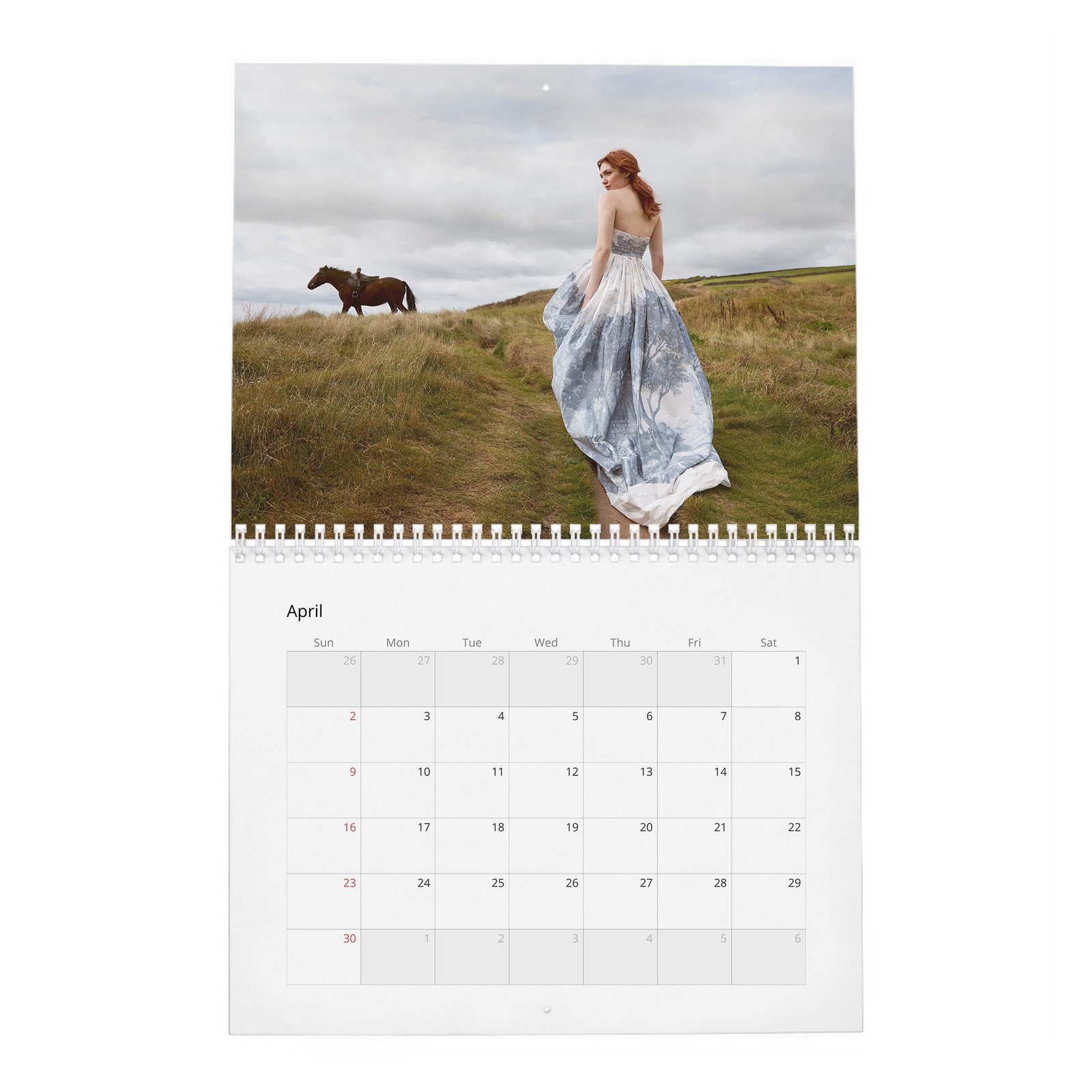 04 Eleanor Tomlinson - O Brave New World 2027 Wall Calendar