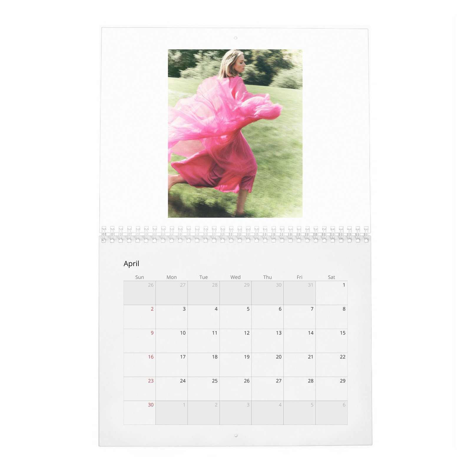 04 Emily Blunt - In Full Bloom 2027 Wall Calendar