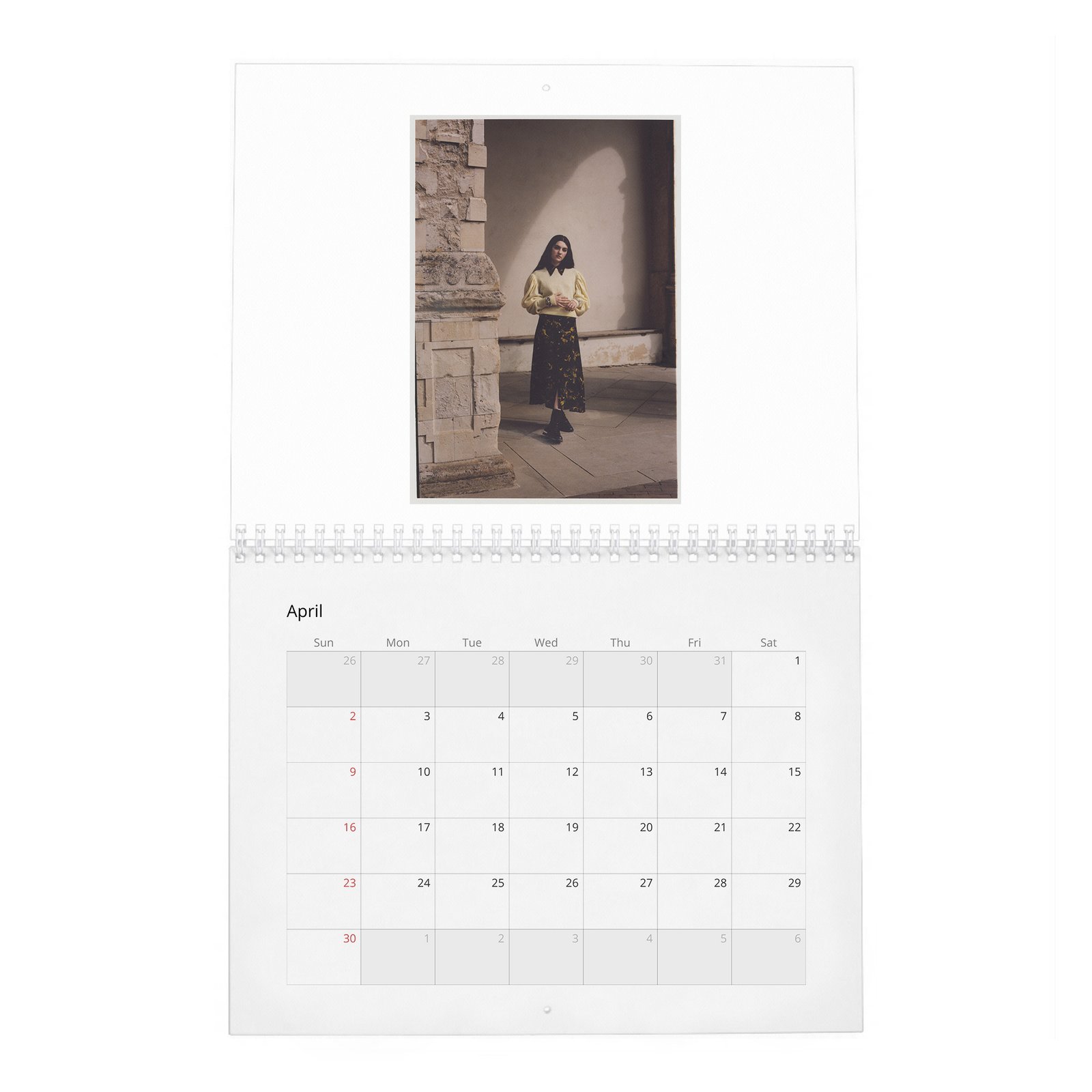 04 Emily Carey - Rose And Ivy 2027 Wall Calendar