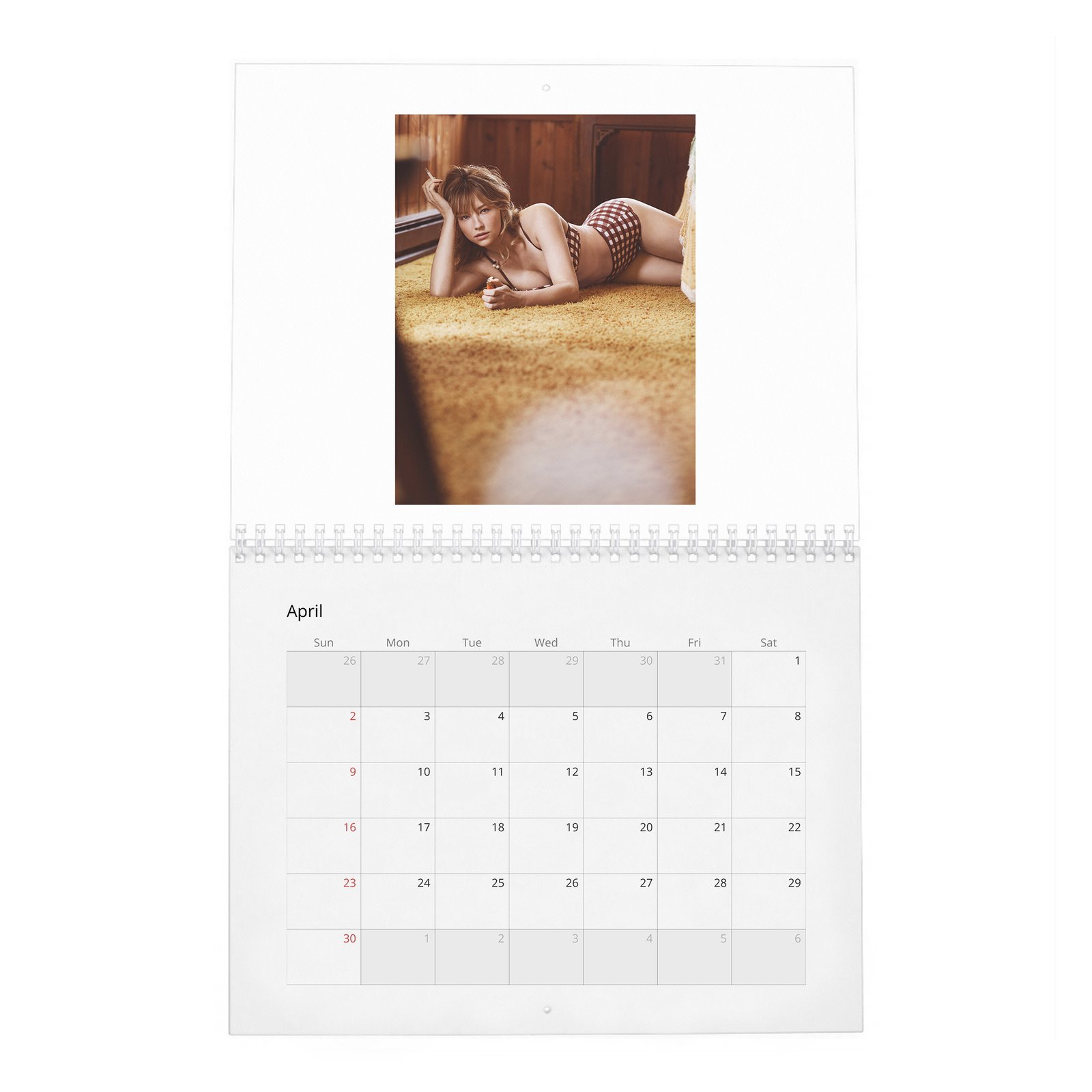 04 Haley Bennett - Interview 2027 Wall Calendar