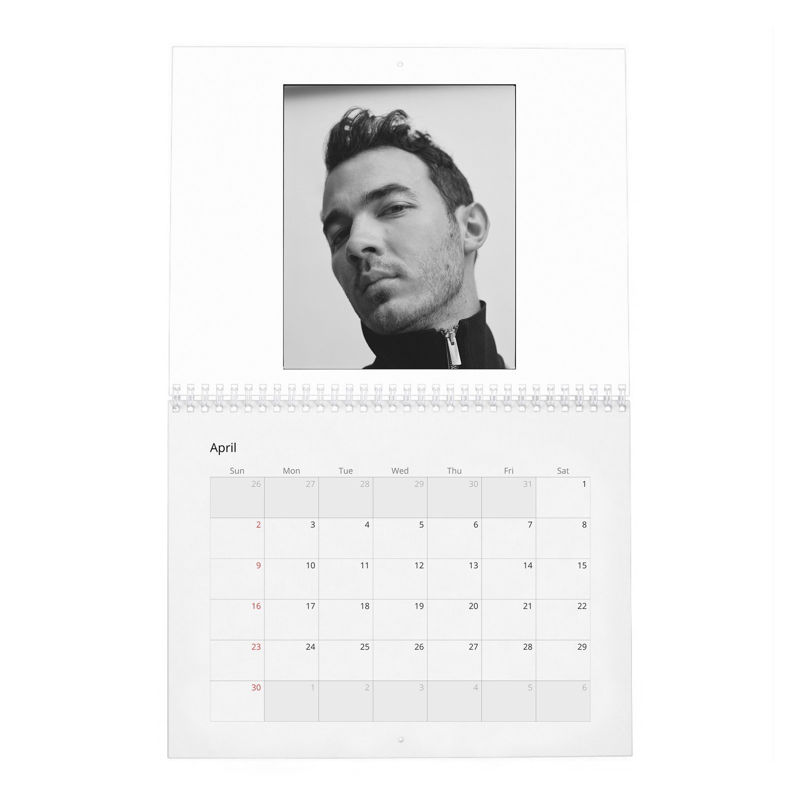 04 Jonas Brothers - Wonderland 2027 Wall Calendar