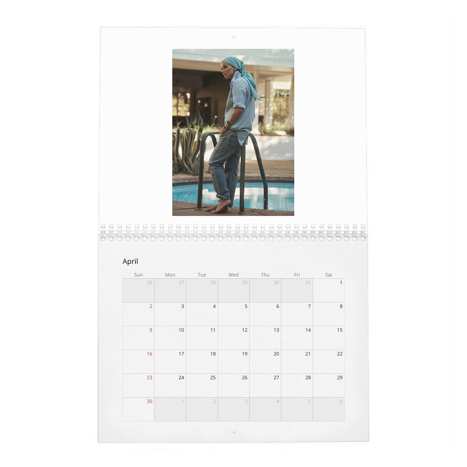 04 Jennifer Lawrence - Does It Her Way 2027 Wall Calendar