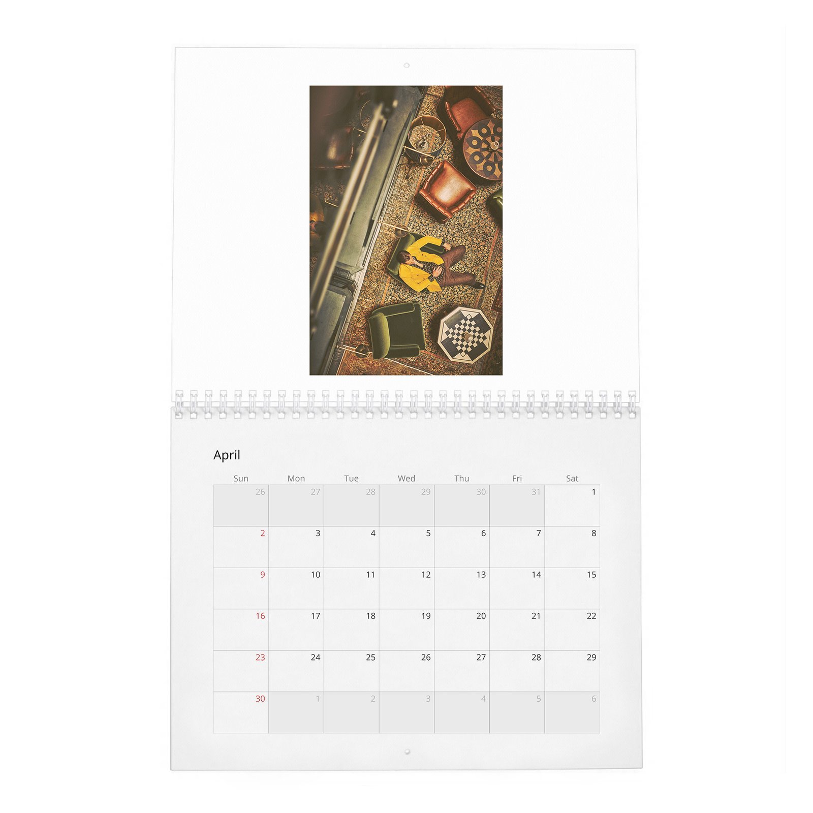 Alexander Skarsgard - Top Swede 2027 Wall Calendar