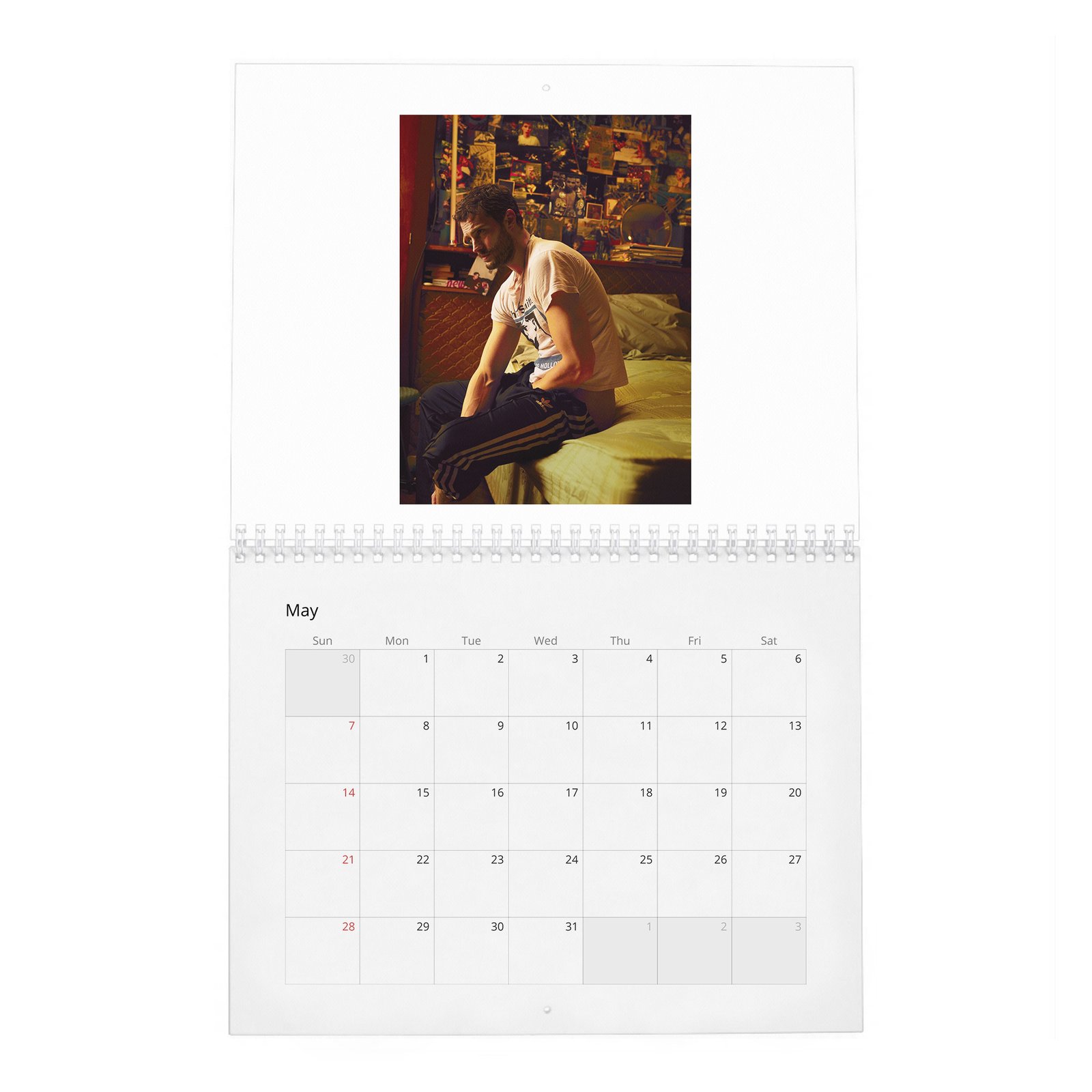 Jamie Dornan - Interview 2027 Wall Calendar
