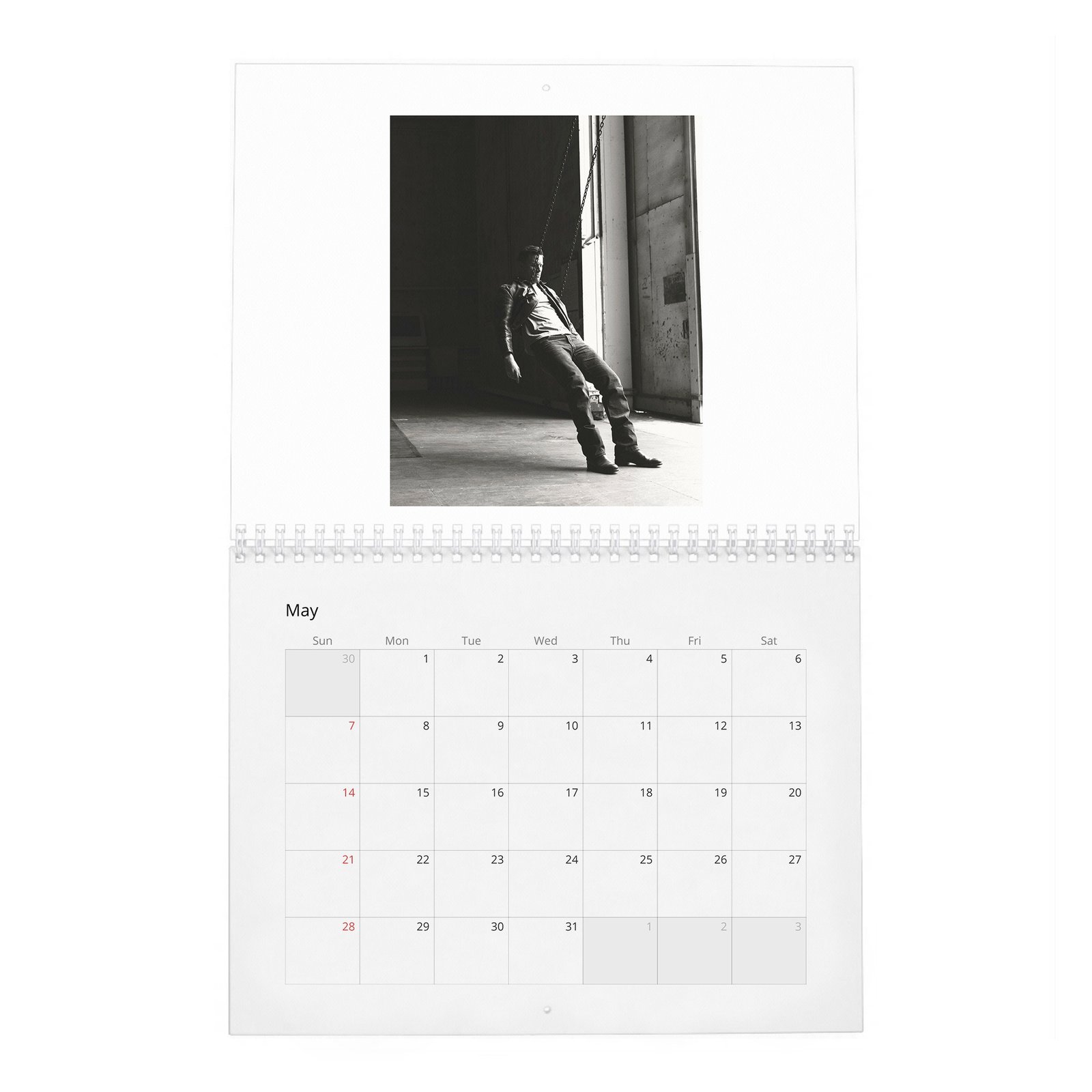 05 Channing Tatum - The Trials Of 2027 Wall Calendar