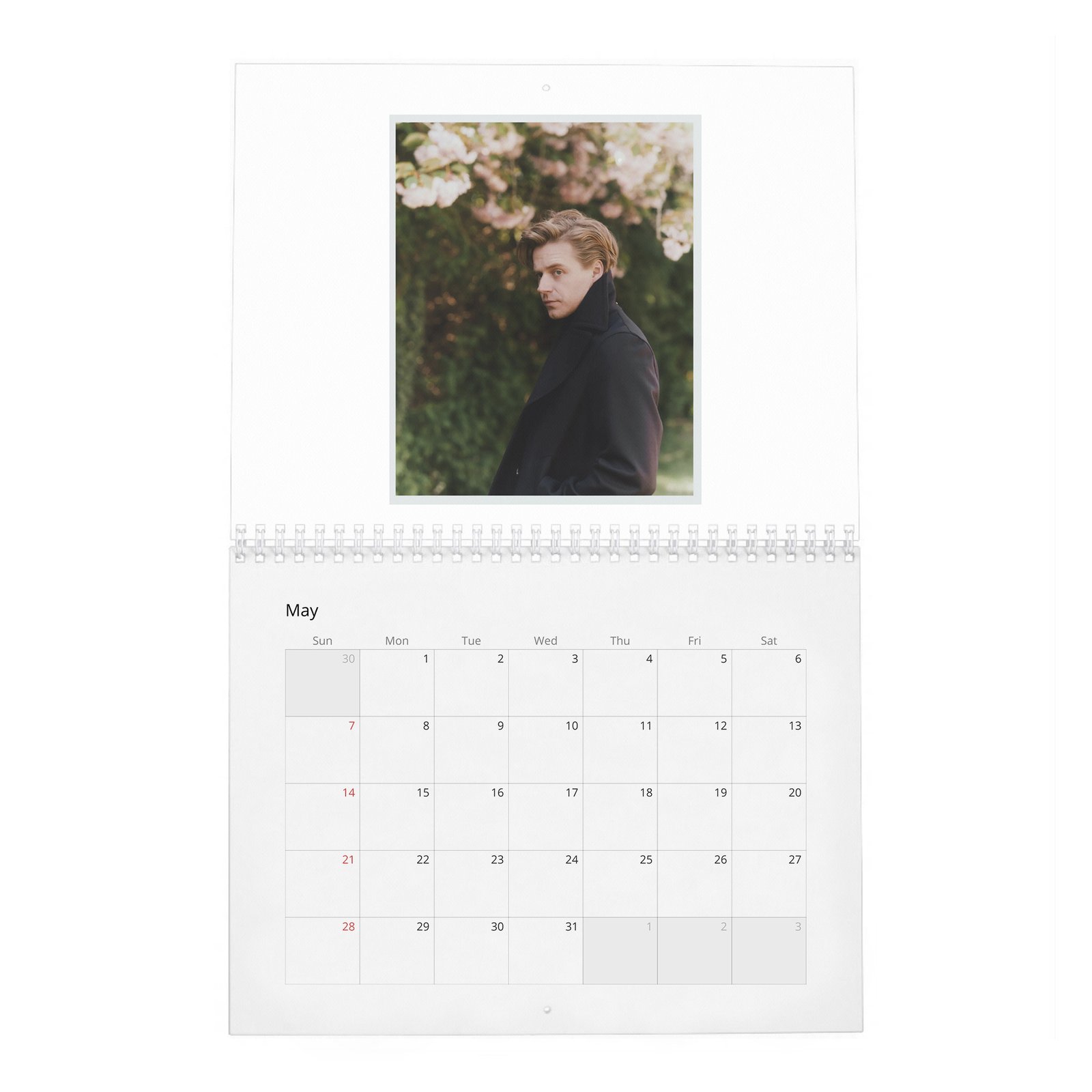 05 Jack Lowden - Laterals 2027 Wall Calendar