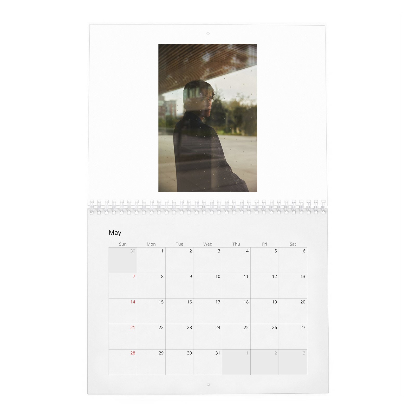 Christopher Briney - Passion For Acting 2027 Wall Calendar