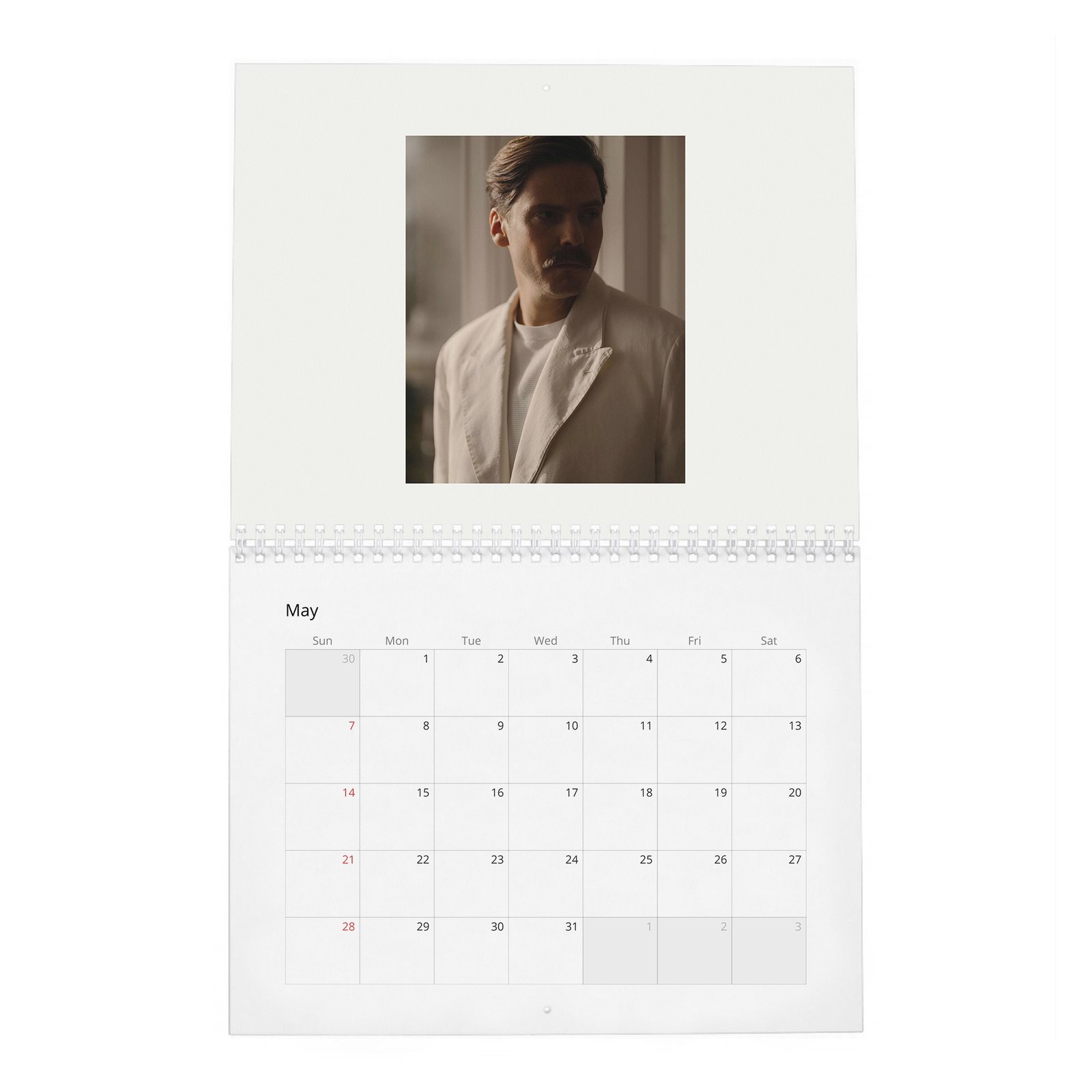 05 Daniel Bruhl - World Star Like Us 2027 Wall Calendar