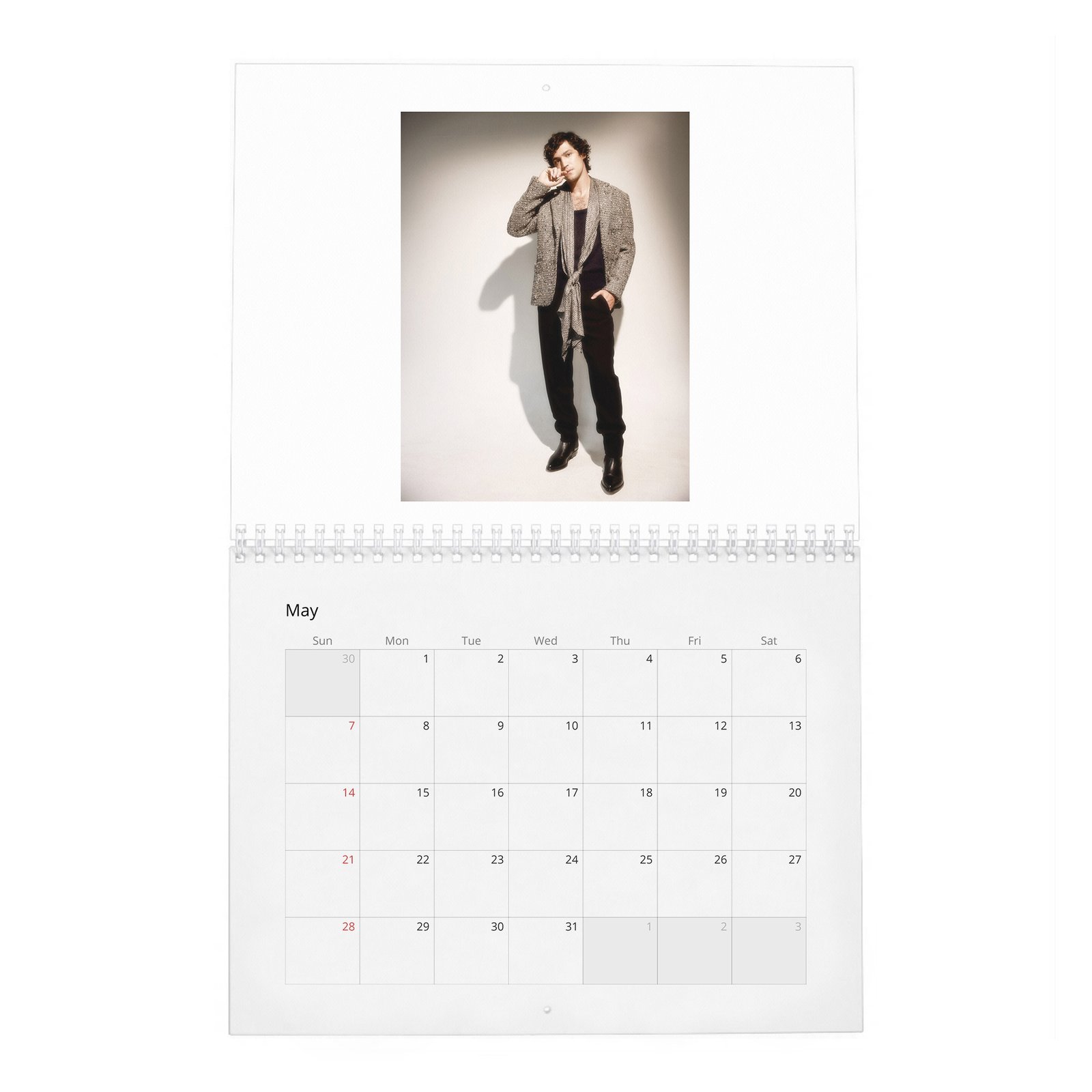 05 Gabriel Leone - Content 2027 Wall Calendar