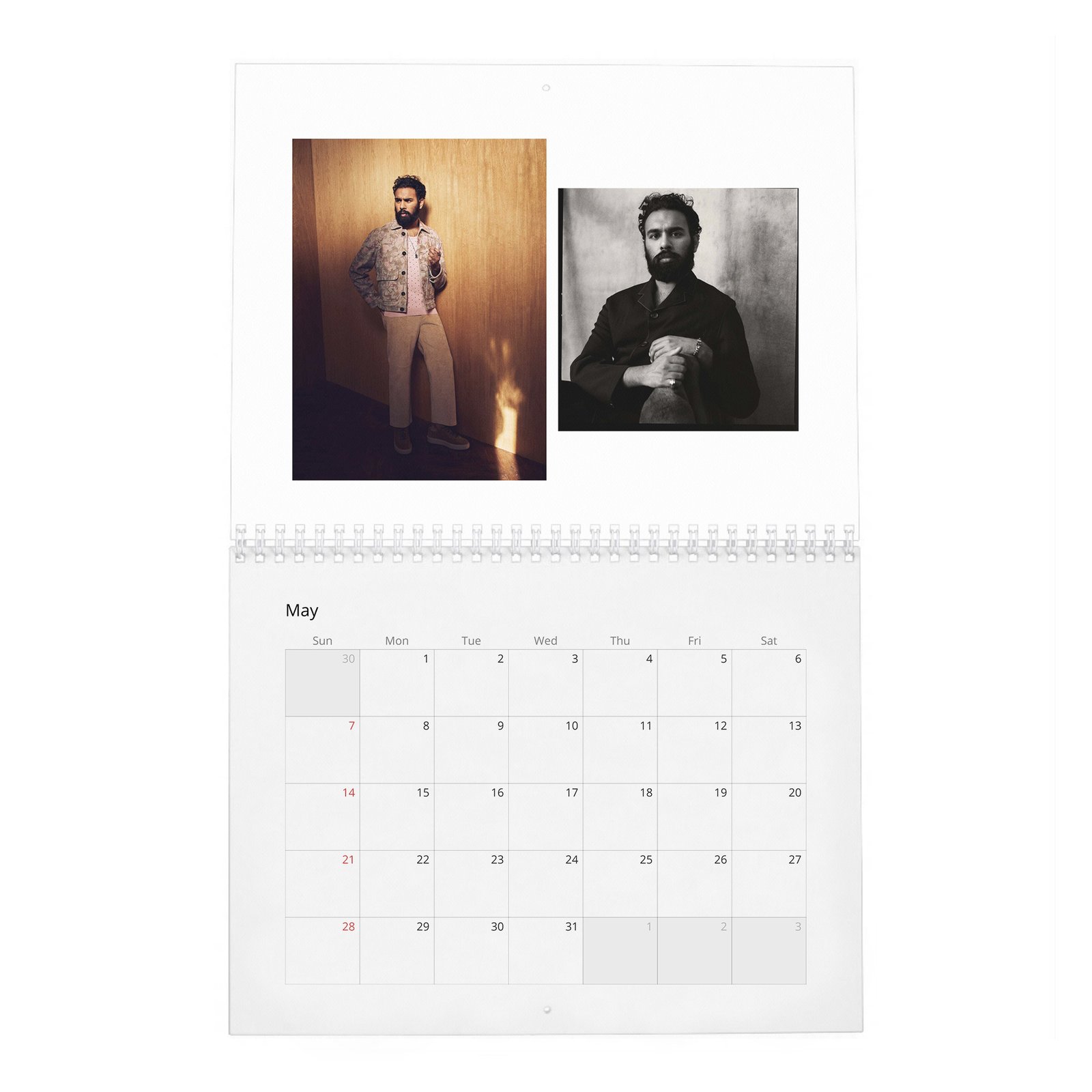 05 Himesh Patel - Content 2027 Wall Calendar