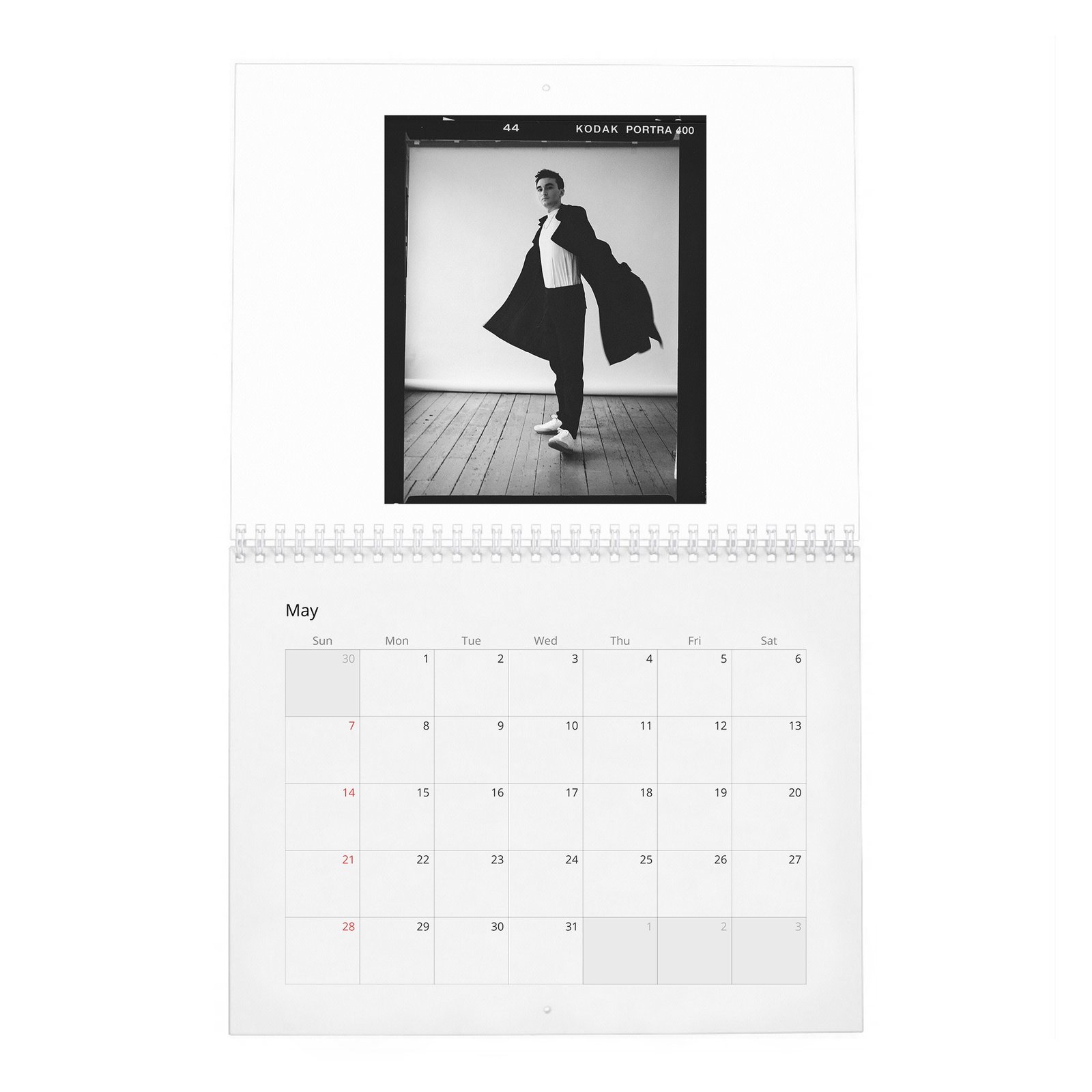 05 Isaac Hempstead Wright - Wonderland 2027 Wall Calendar