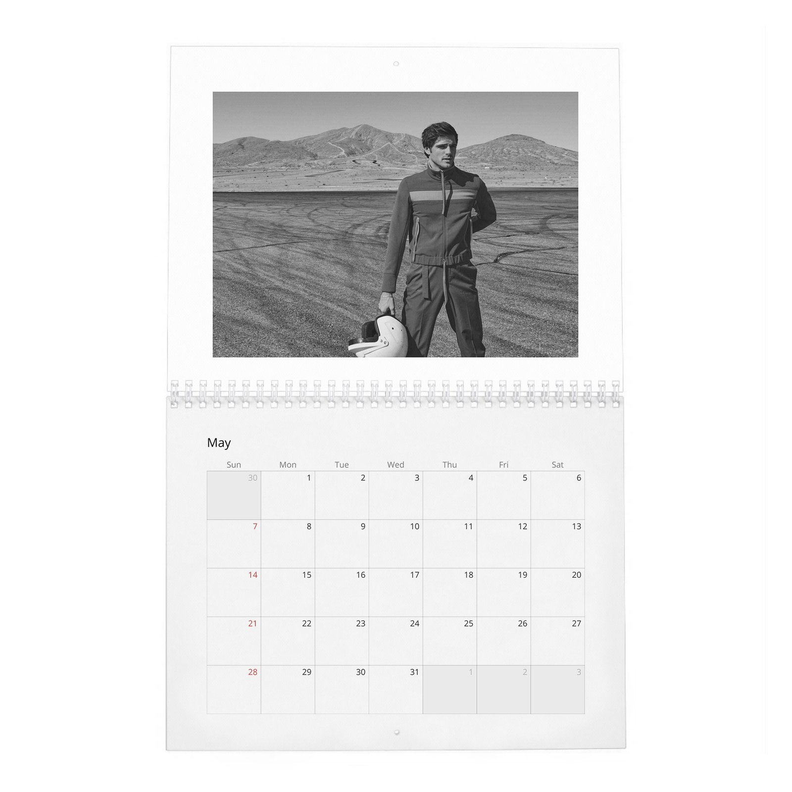 Jacob Elordi - Overdrive 2027 Wall Calendar