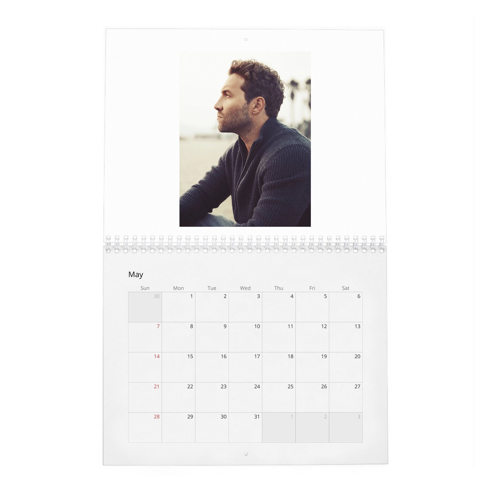 Jai Courtney - The Killer In Me 2027 Wall Calendar