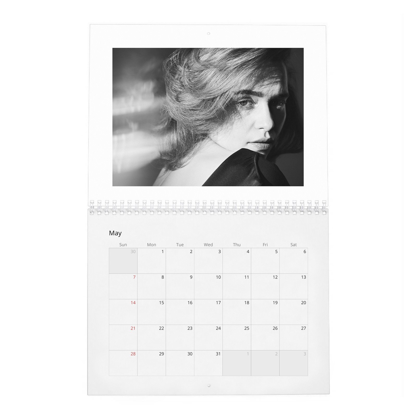 Emilia Clarke - Makes It Reign 2027 Wall Calendar