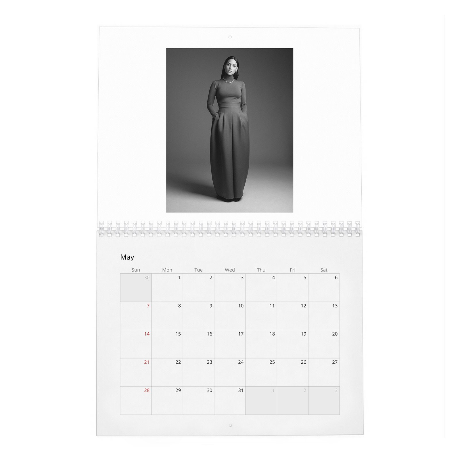 05 Adria Arjona - In conversation 2027 Wall Calendar