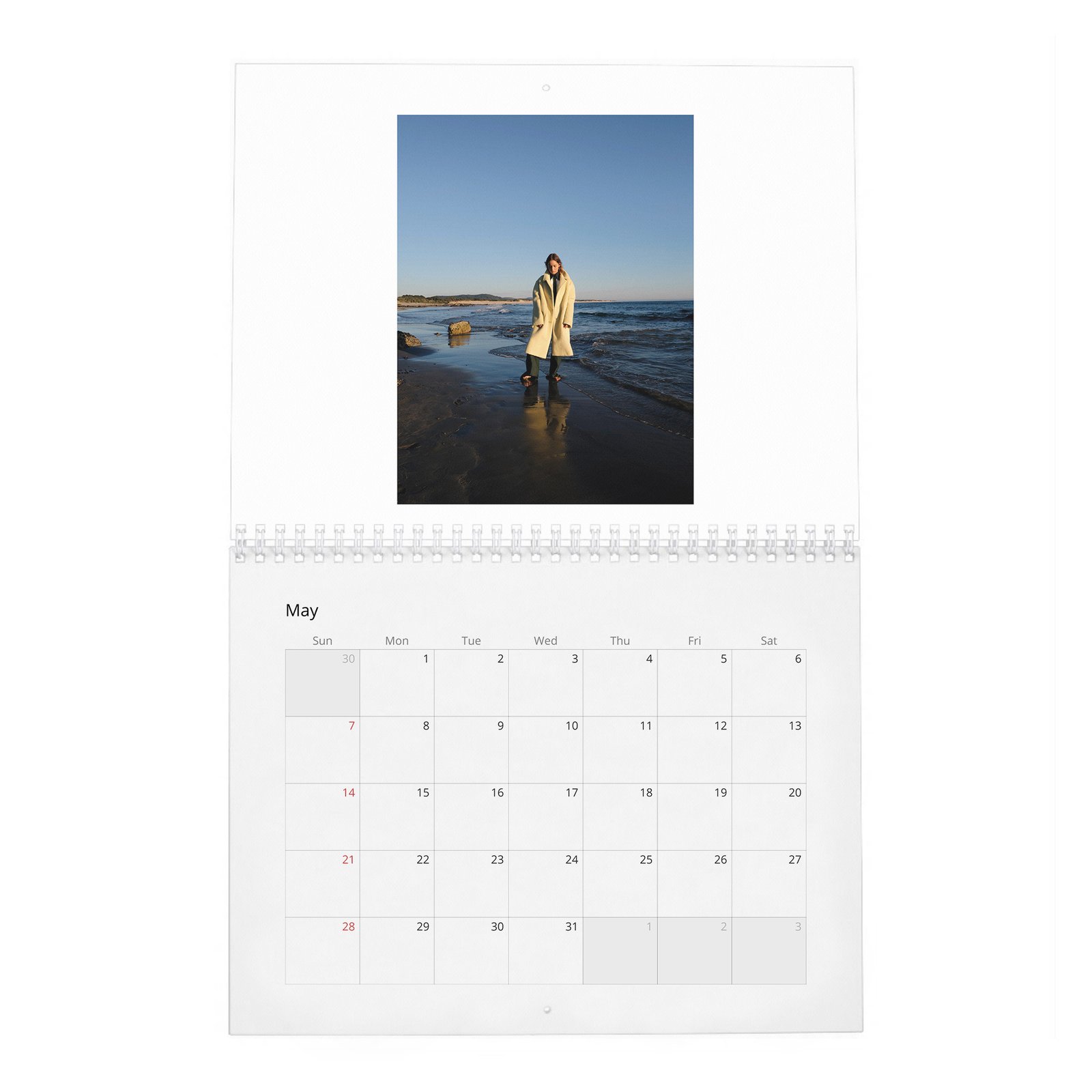 05 Alba Babtista - Embrancing Life 2027 Wall Calendar