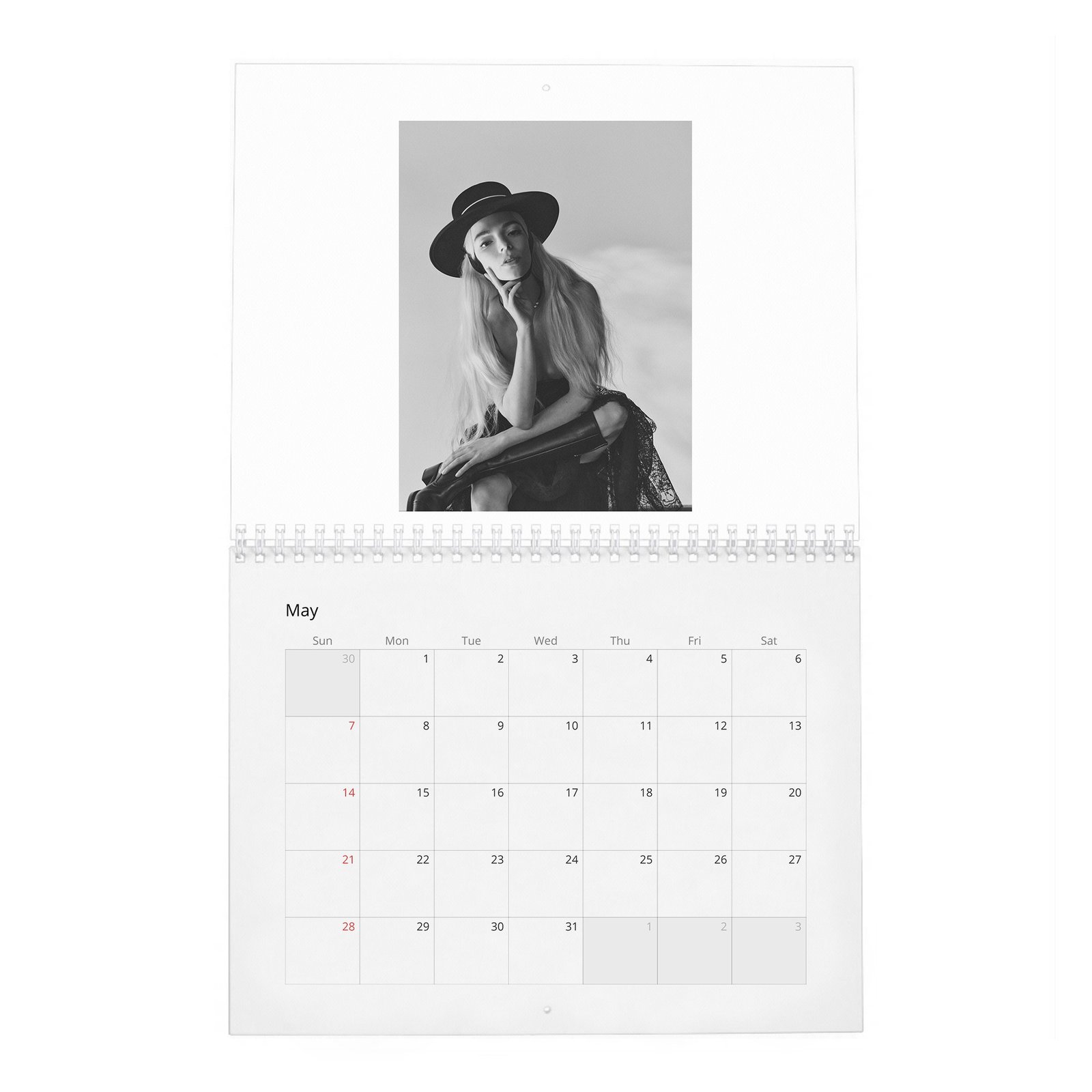 05 Anya Taylor-Joy - Anya's Reign 2027 Wall Calendar