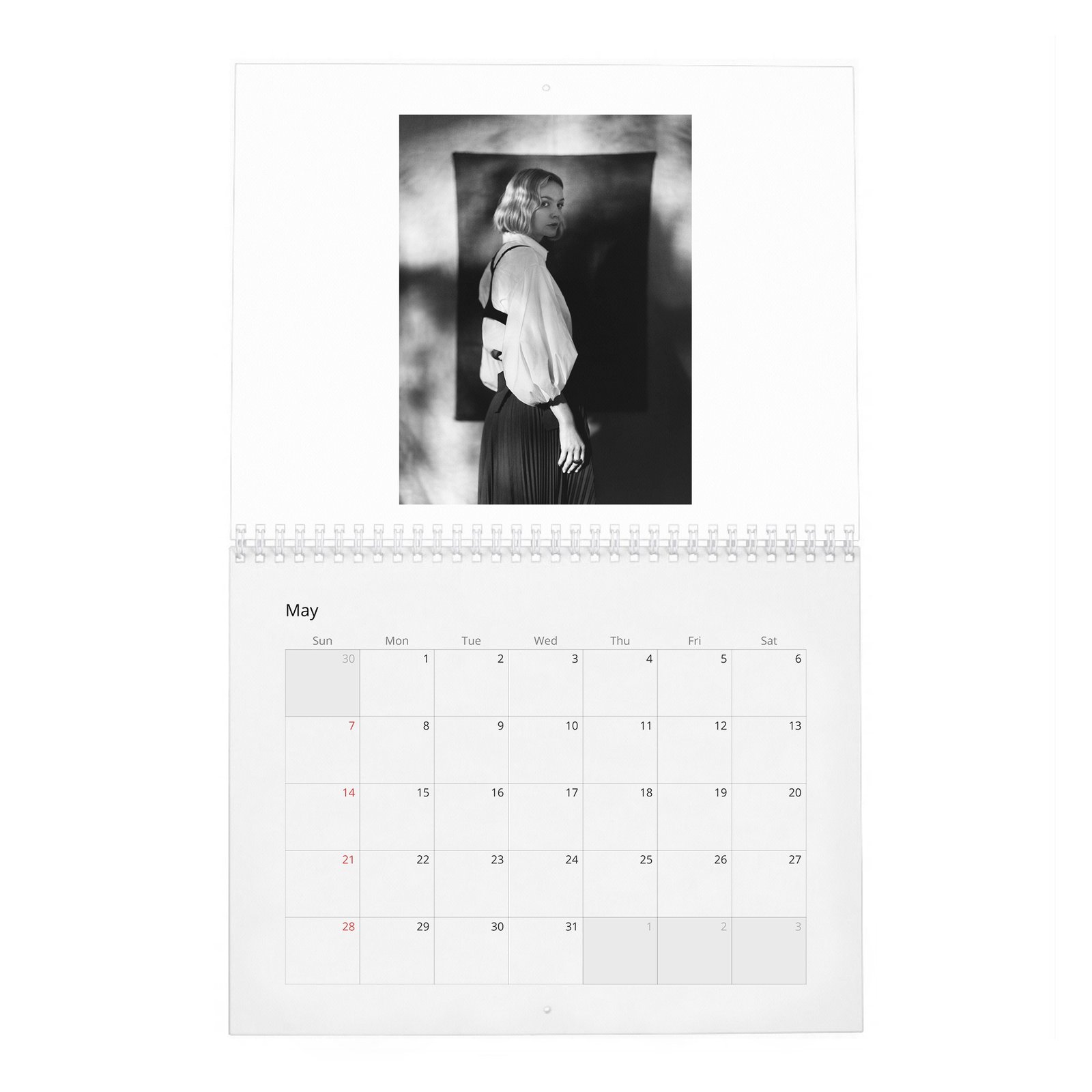 05 Carey Mulligan - Less Is More 2027 Wall Calendar