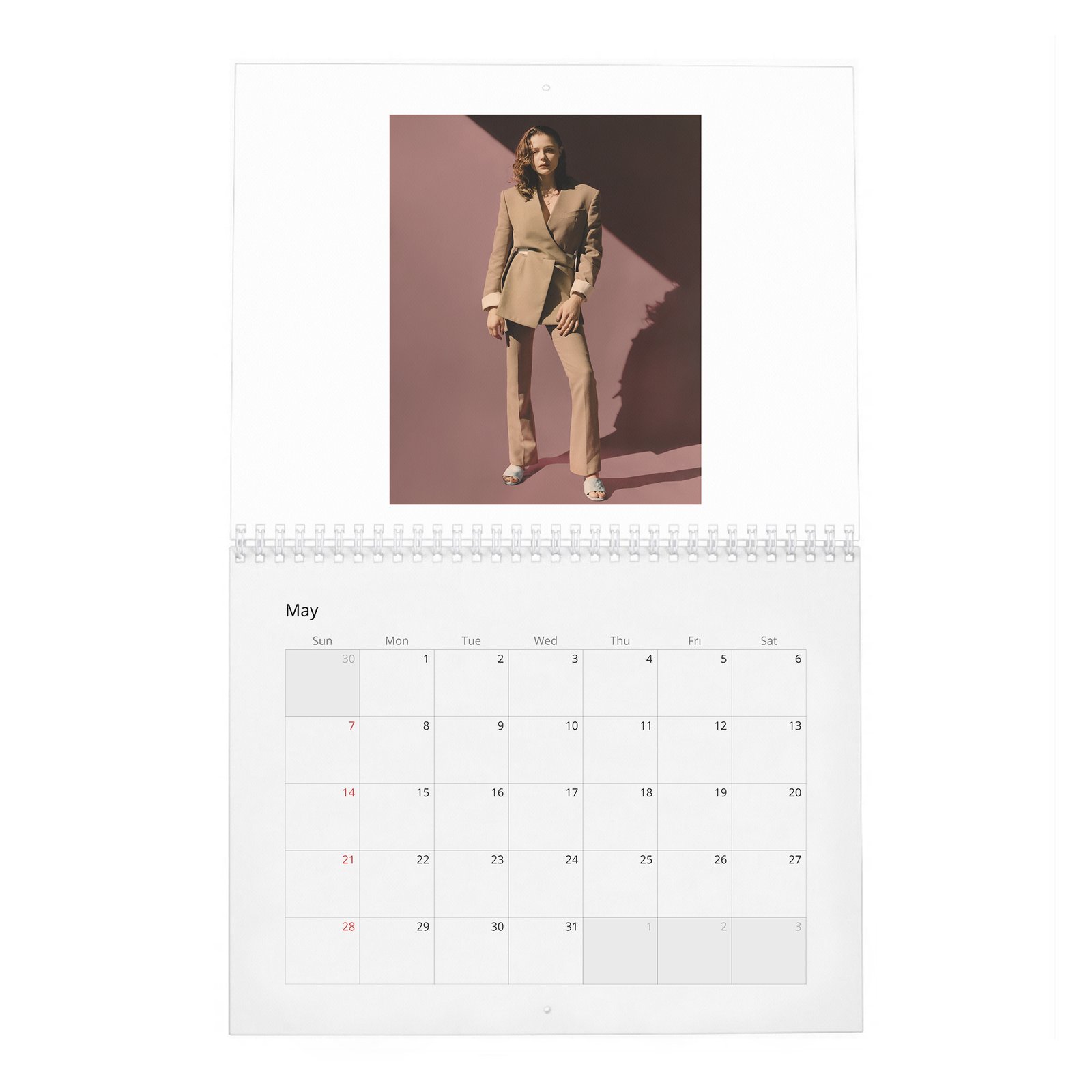 05 Chloe Grace Moretz - Wonderland 2027 Wall Calendar