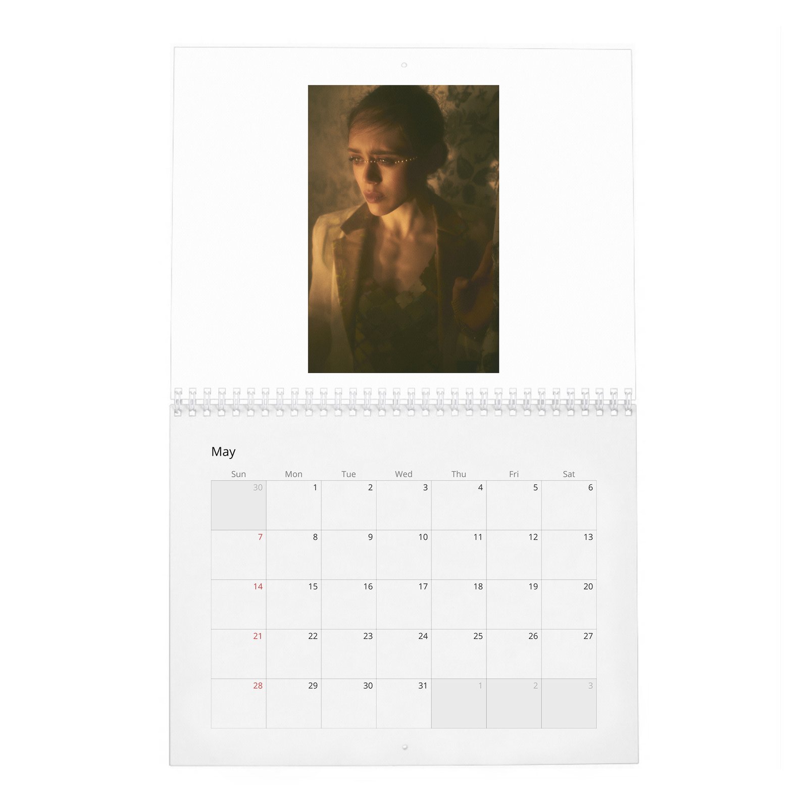 05 Daisy Head - Perseverance And Limitlessness 2027 Wall Calendar