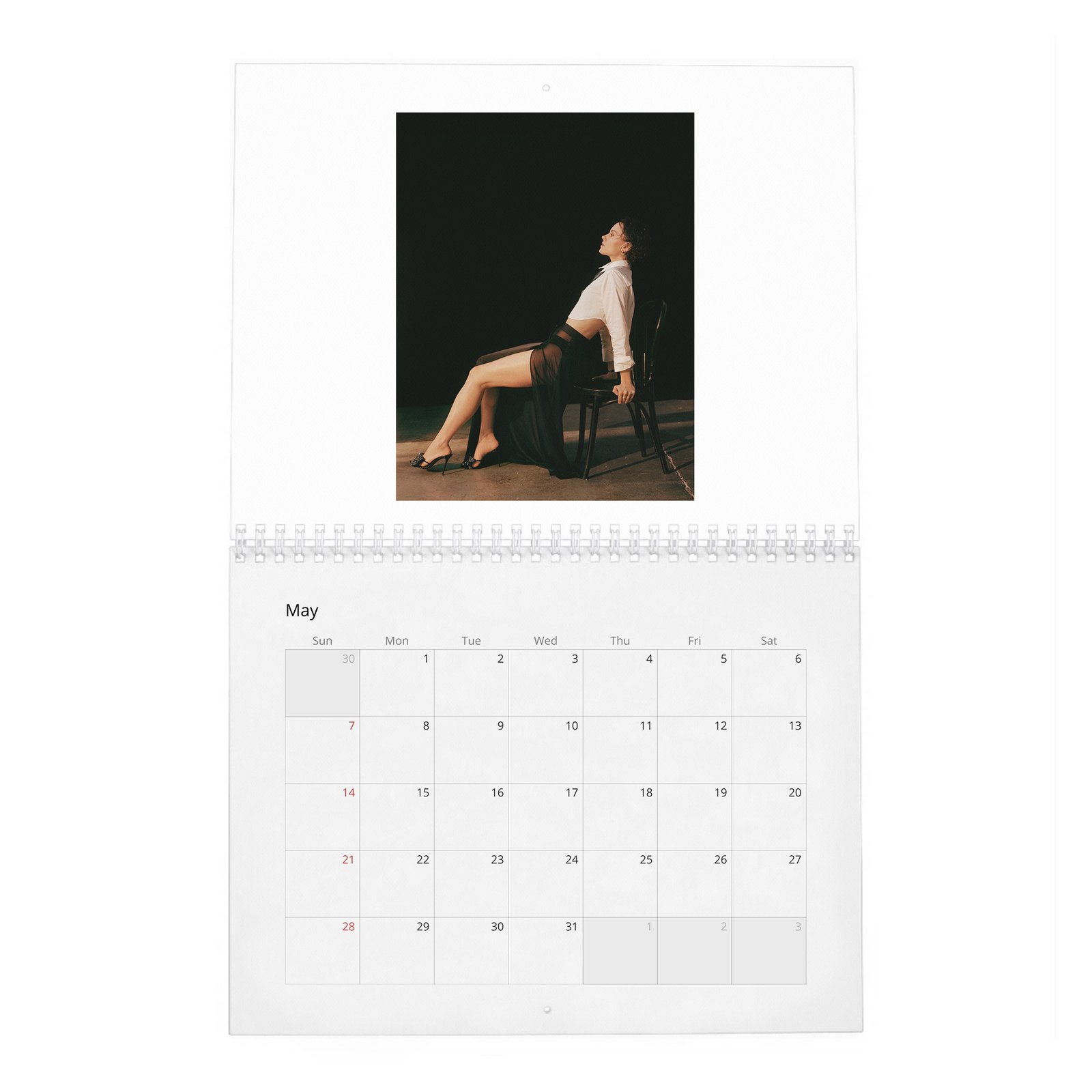 05 Daisy Ridley - Trailblazer In Her Own Right 2027 Wall Calendar